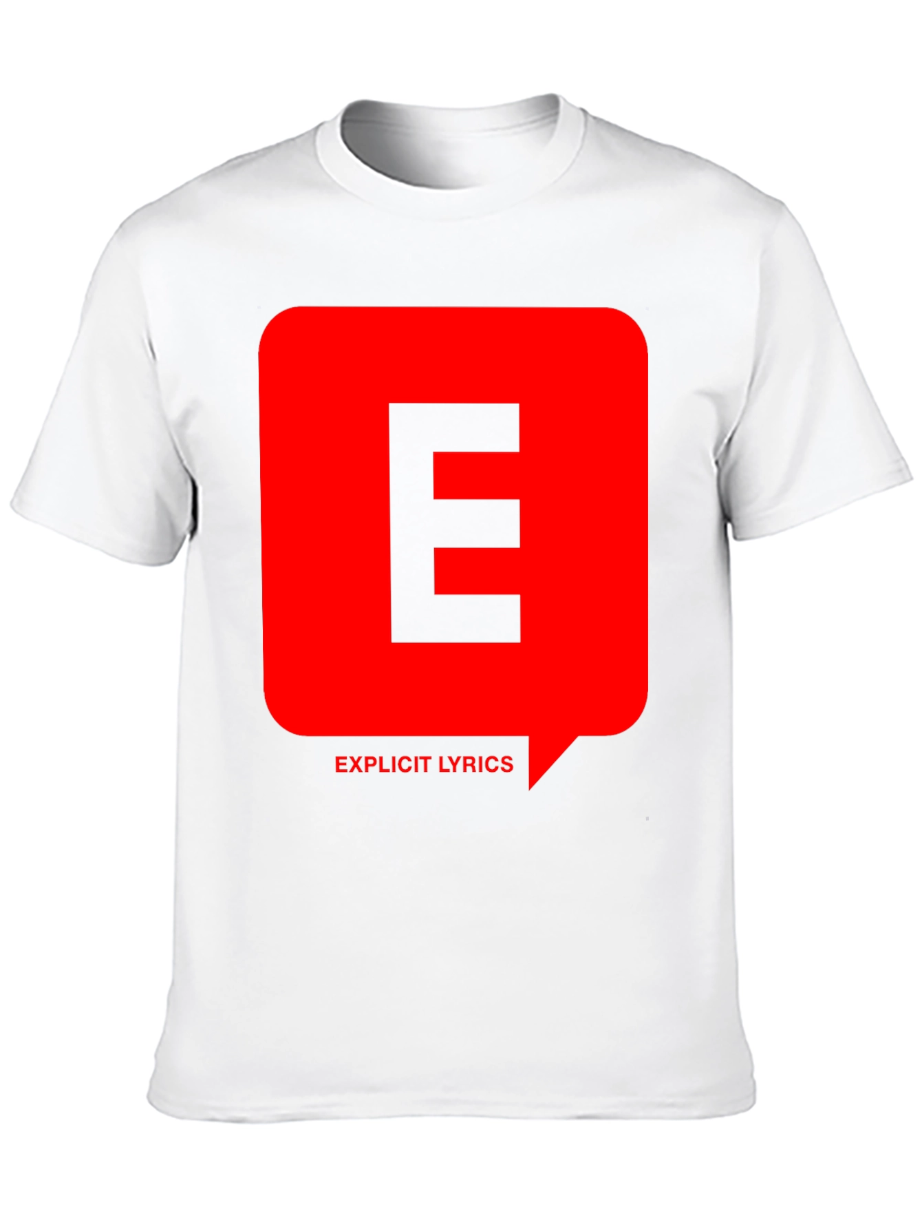 Explicit Lyrics T-Shirt - Bold Graphic Tee