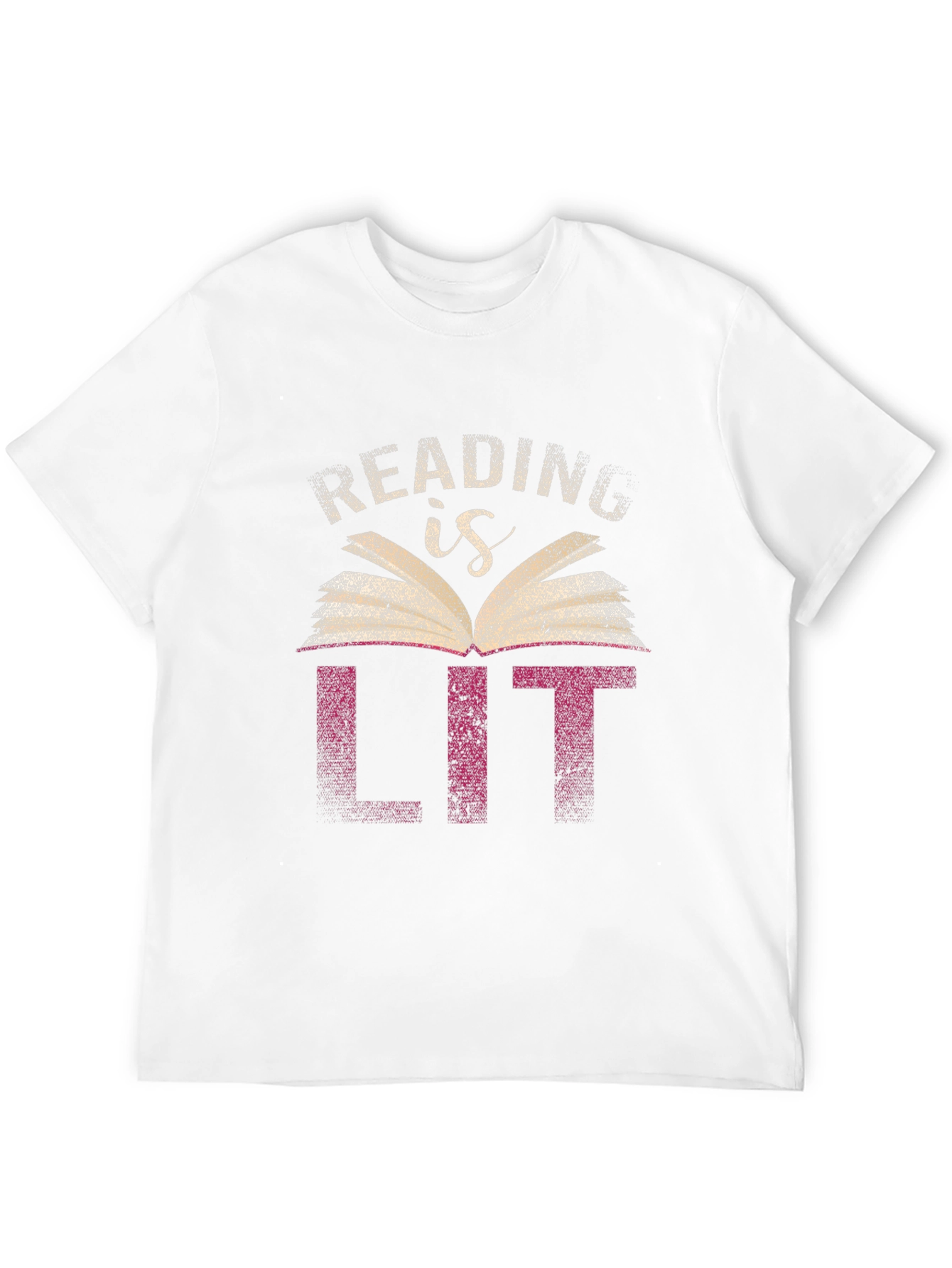 Reading is Lit Graphic Tee - Book Lover T-Shirt