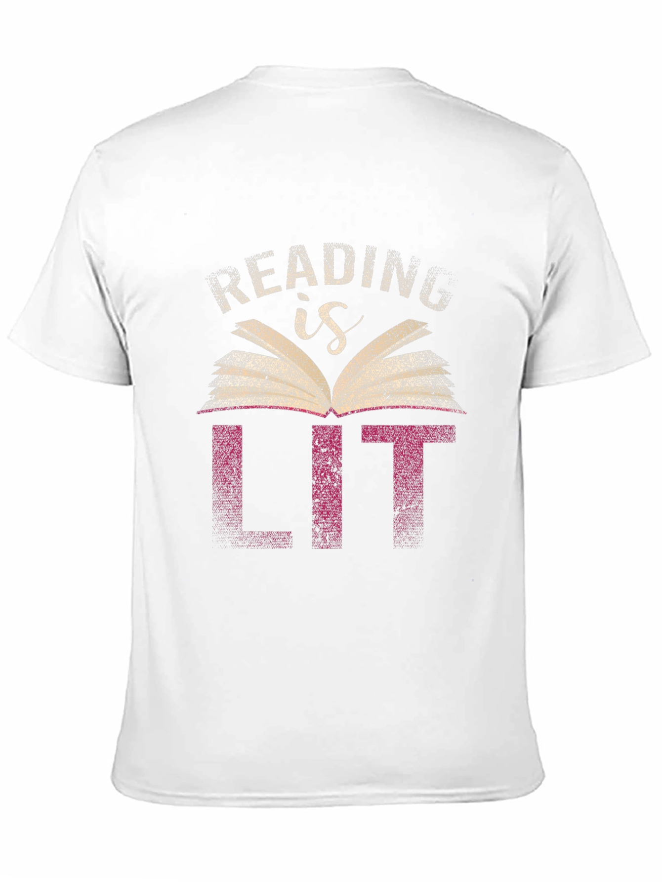 Reading is Lit Graphic Tee - Book Lover T-Shirt