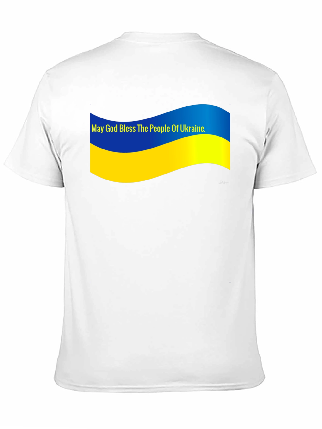 Ukraine Pride T-Shirt - May God Bless Ukraine