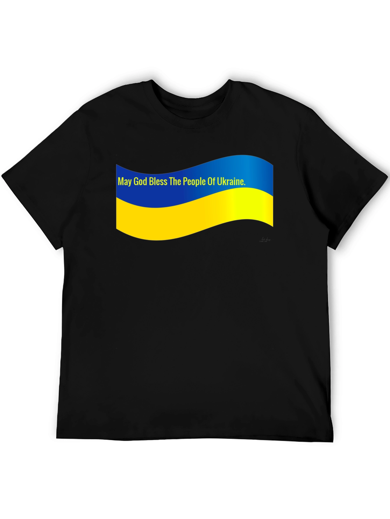 Ukraine Pride T-Shirt - May God Bless Ukraine