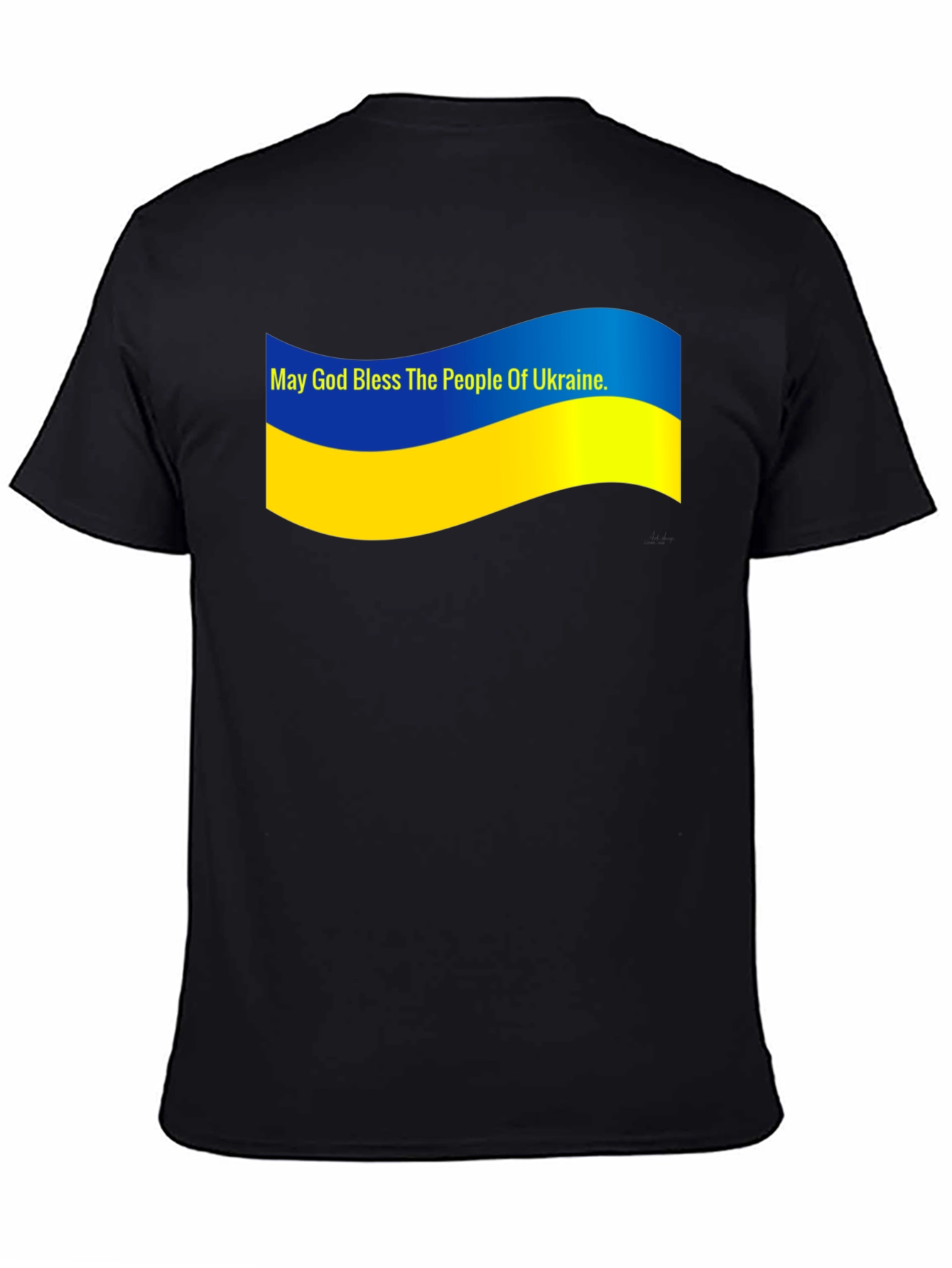 Ukraine Pride T-Shirt - May God Bless Ukraine