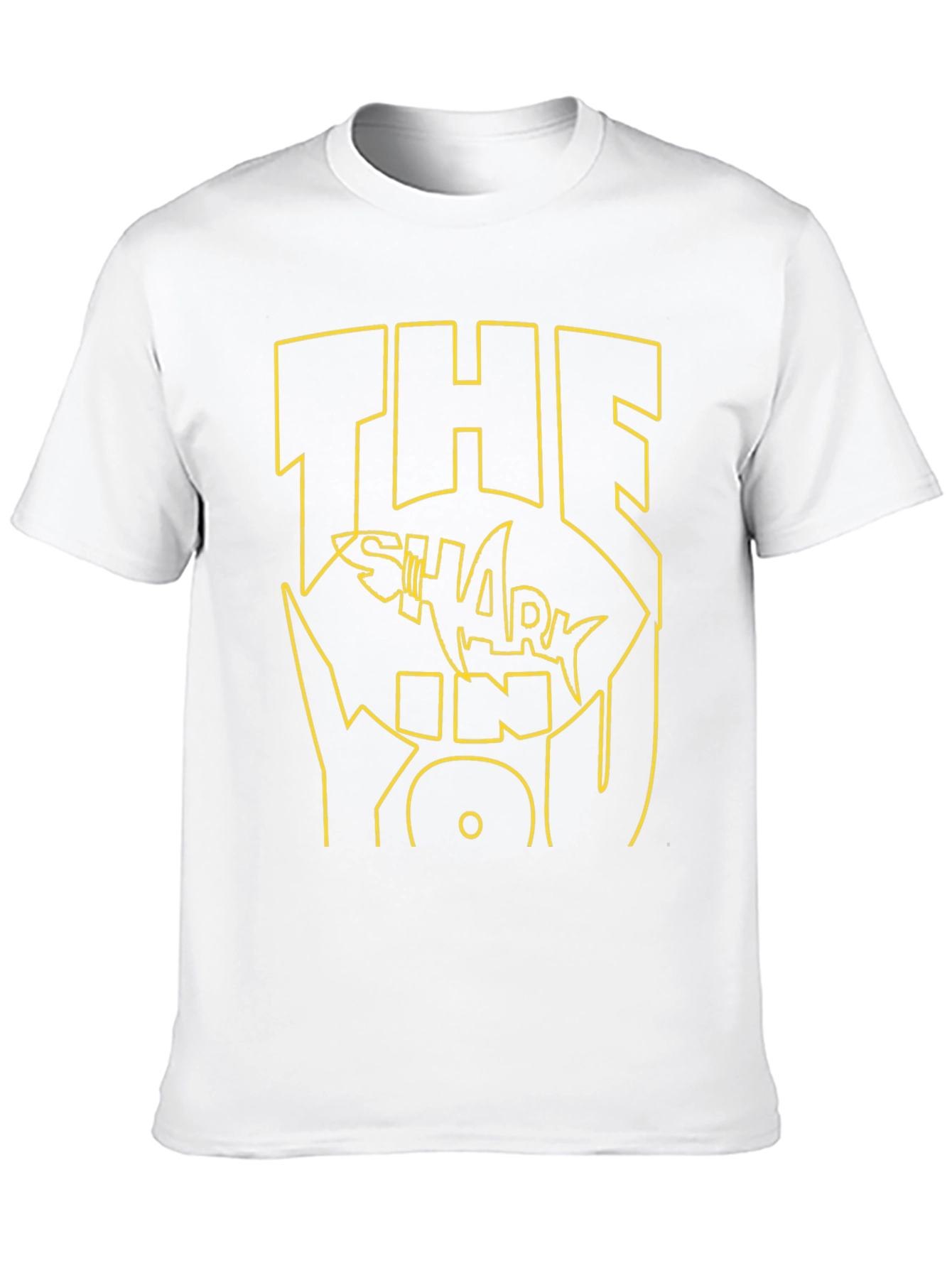 The Shark King Graphic Tee - Black T-Shirt
