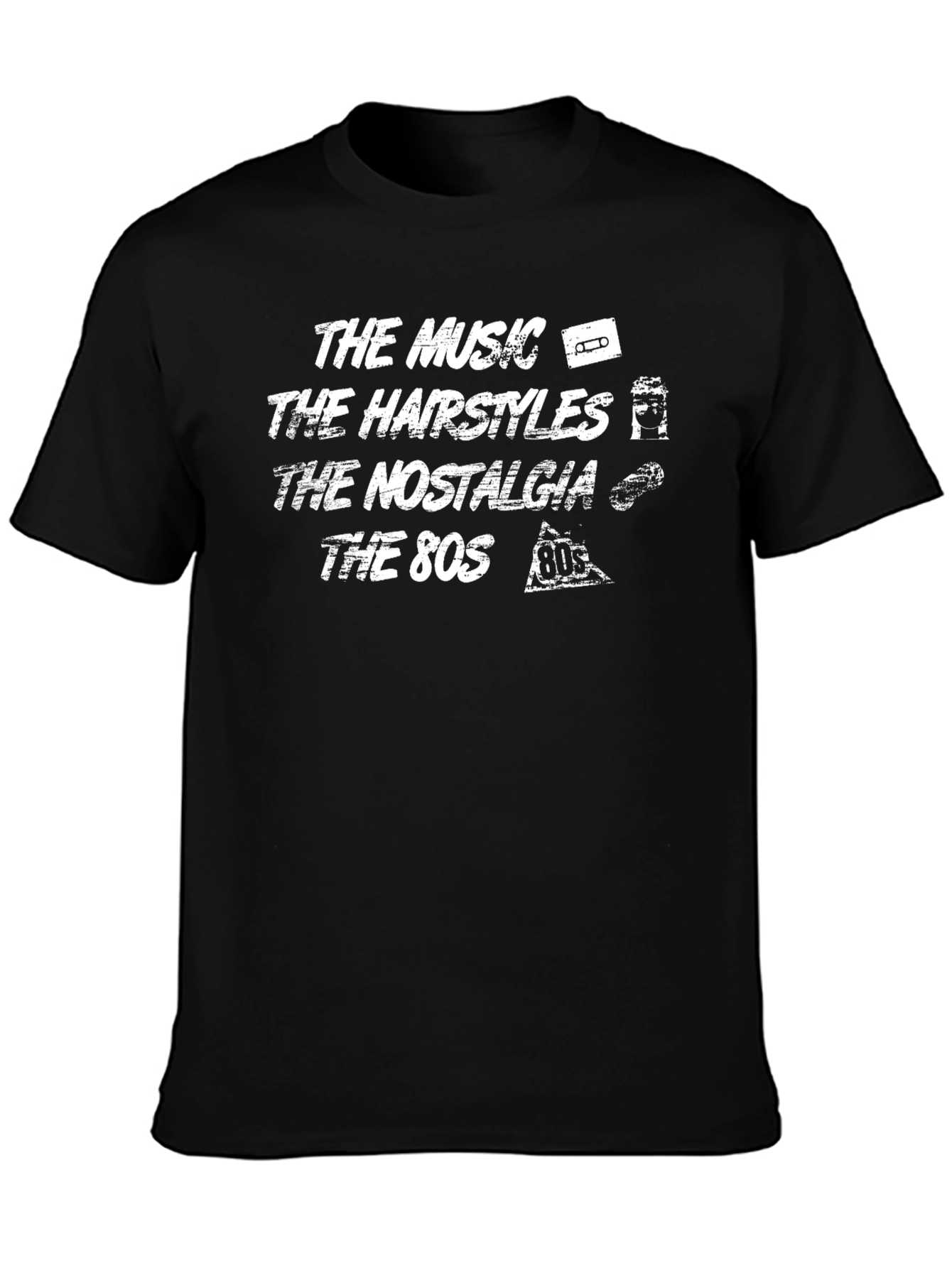 The 80s Music Hairstyles Nostalgia T-Shirt