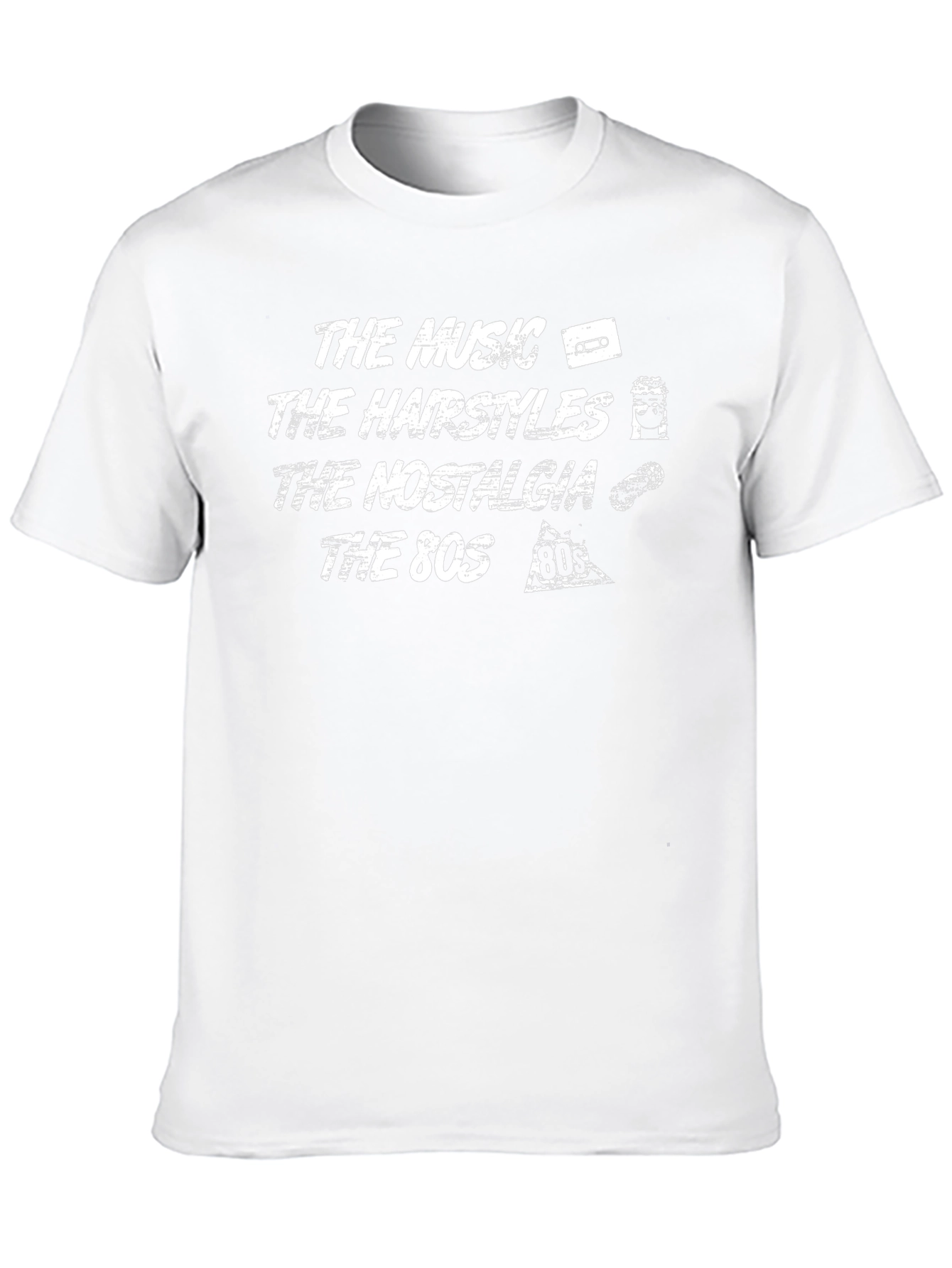 The 80s Music Hairstyles Nostalgia T-Shirt
