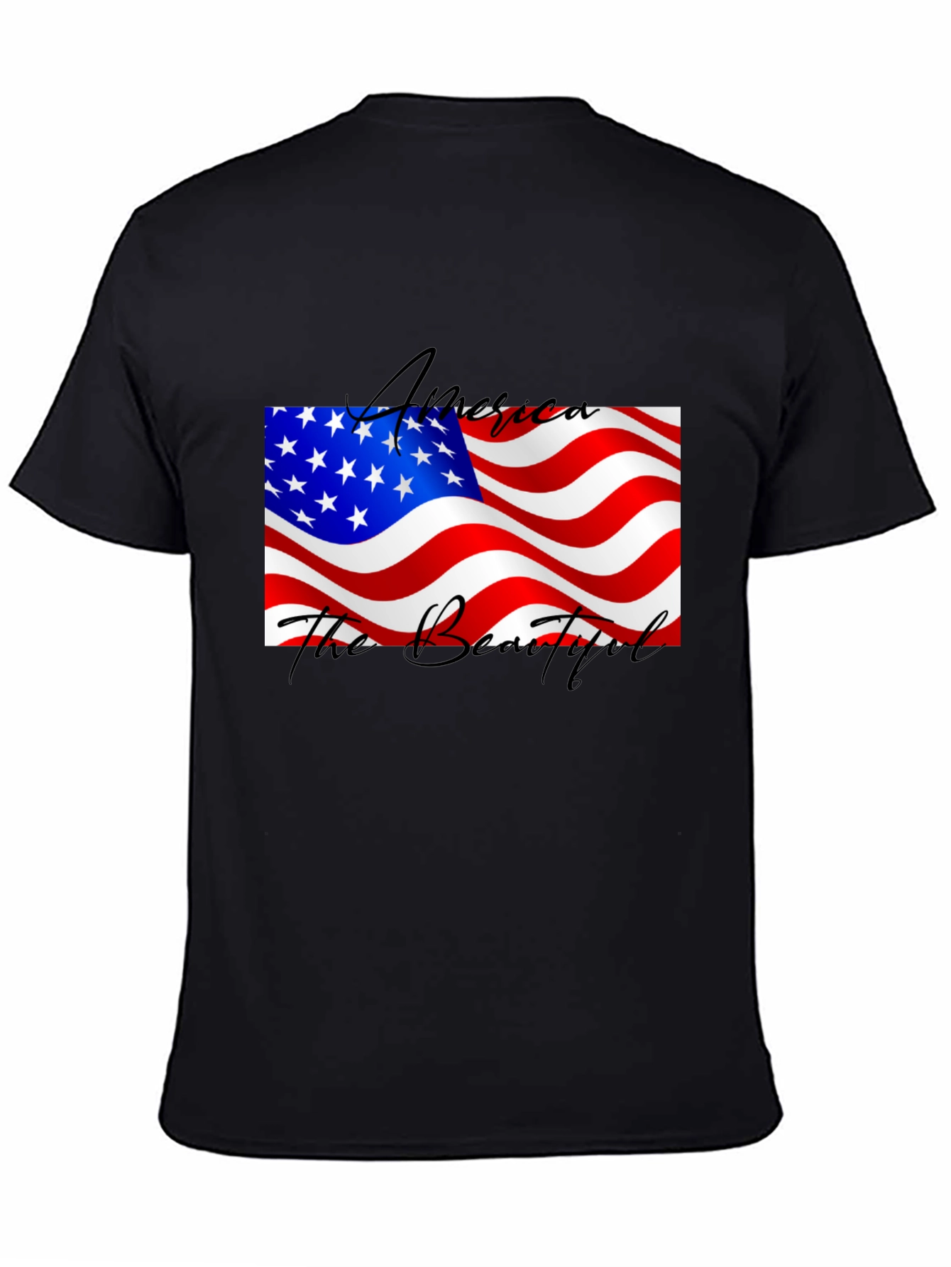 America The Beautiful Patriotic T-Shirt