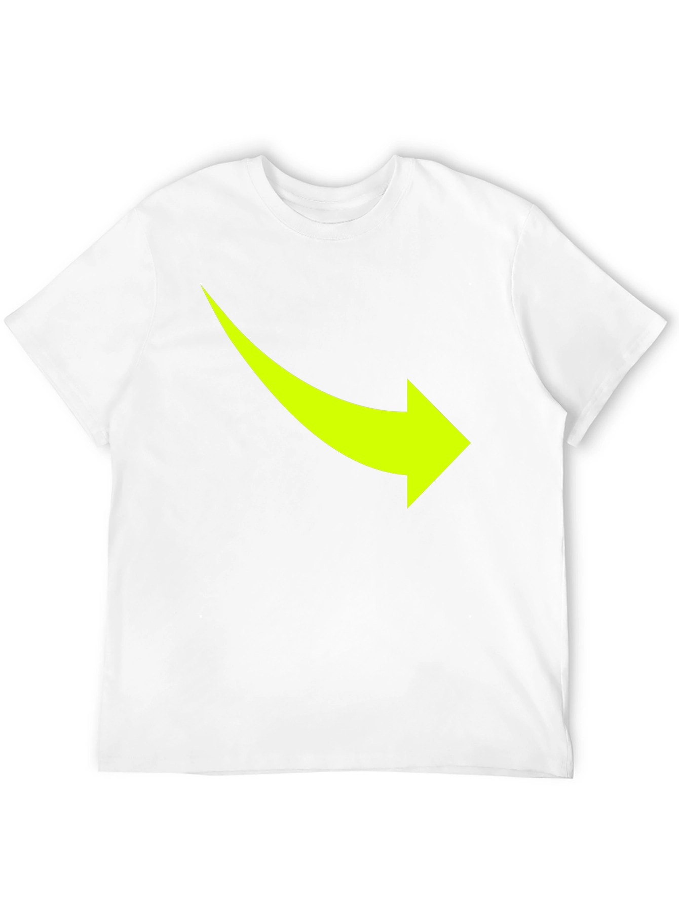 Arrow Graphic Tee - Casual Black T-Shirt