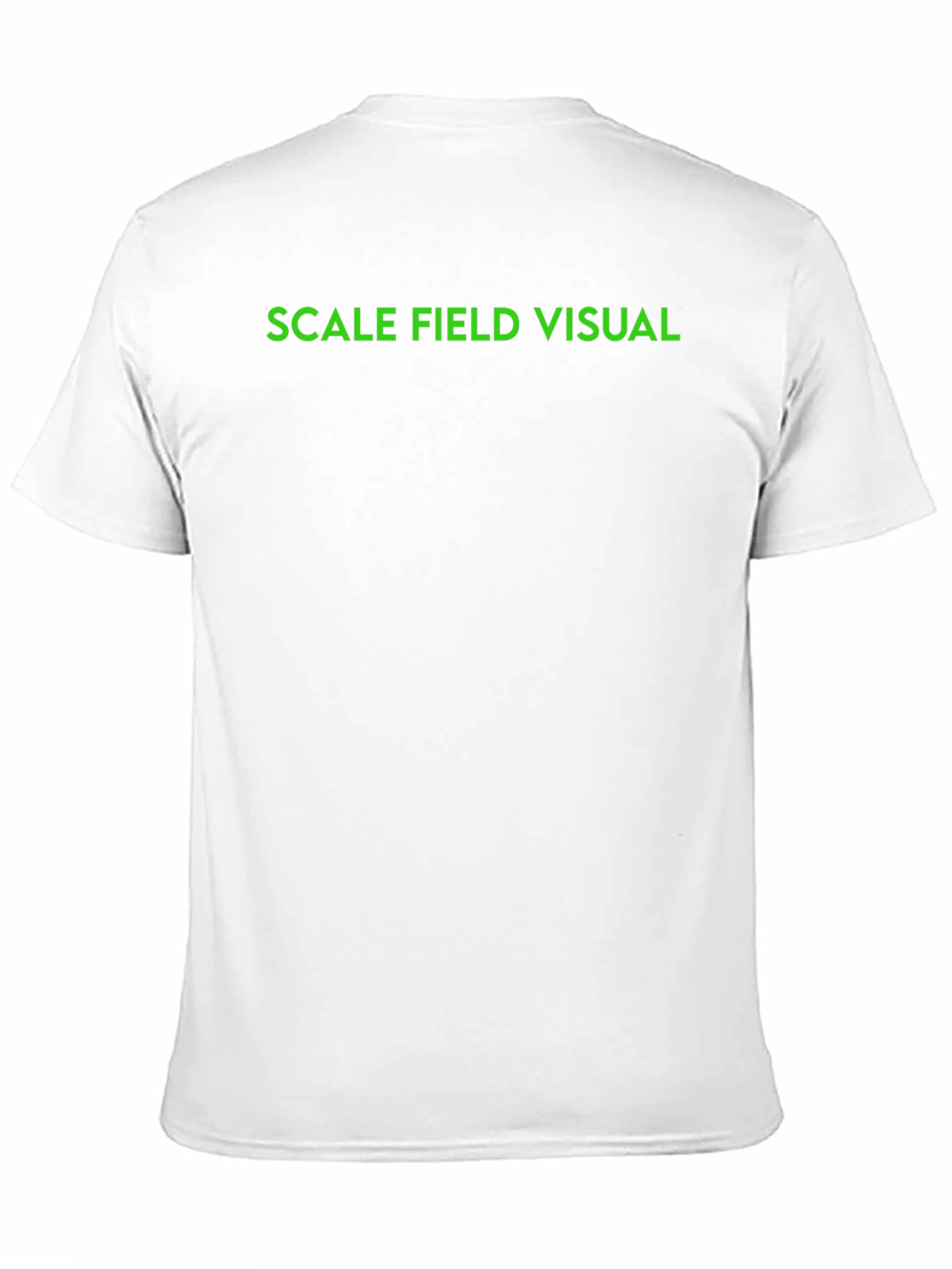 Scale Field Visual T-Shirt - Black
