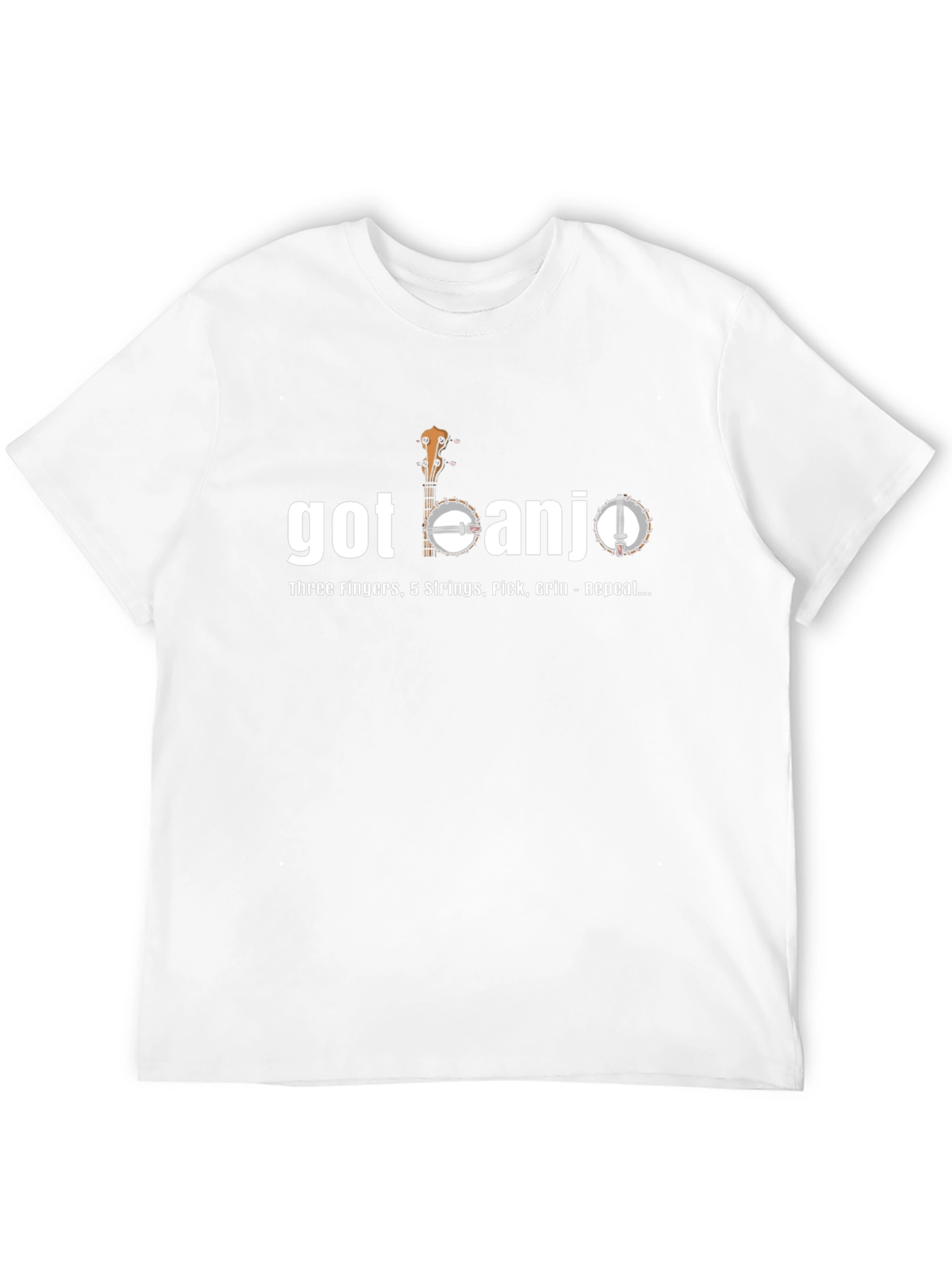 Got Banjo? Black T-Shirt - Music Lover Tee