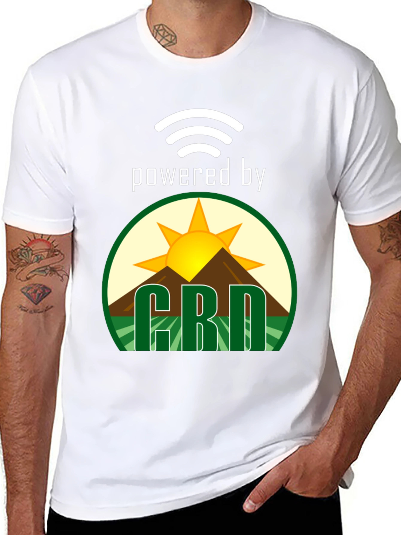 Powered by GRD T-Shirt - Comfort Fit