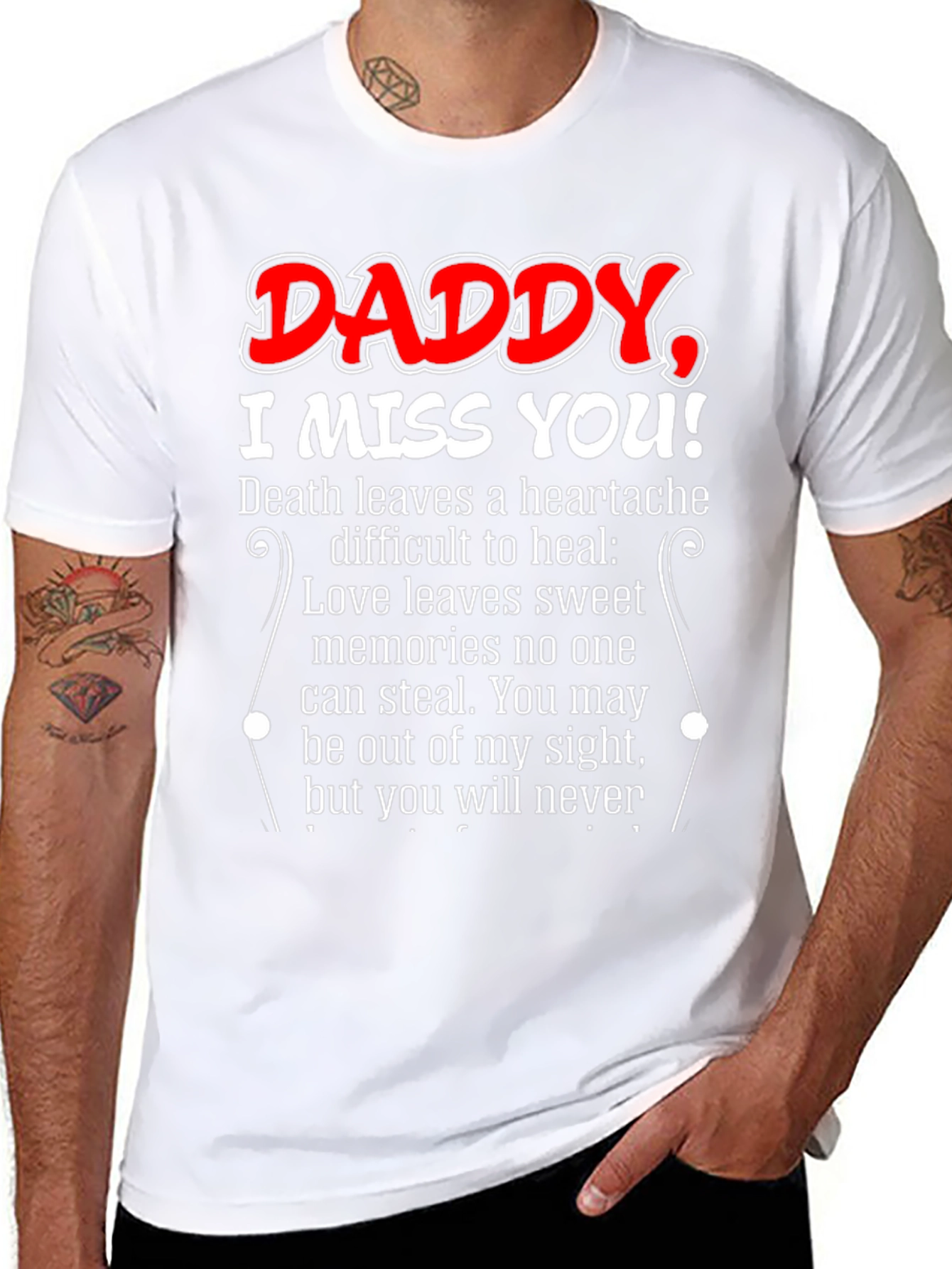 Daddy I Miss You T-Shirt