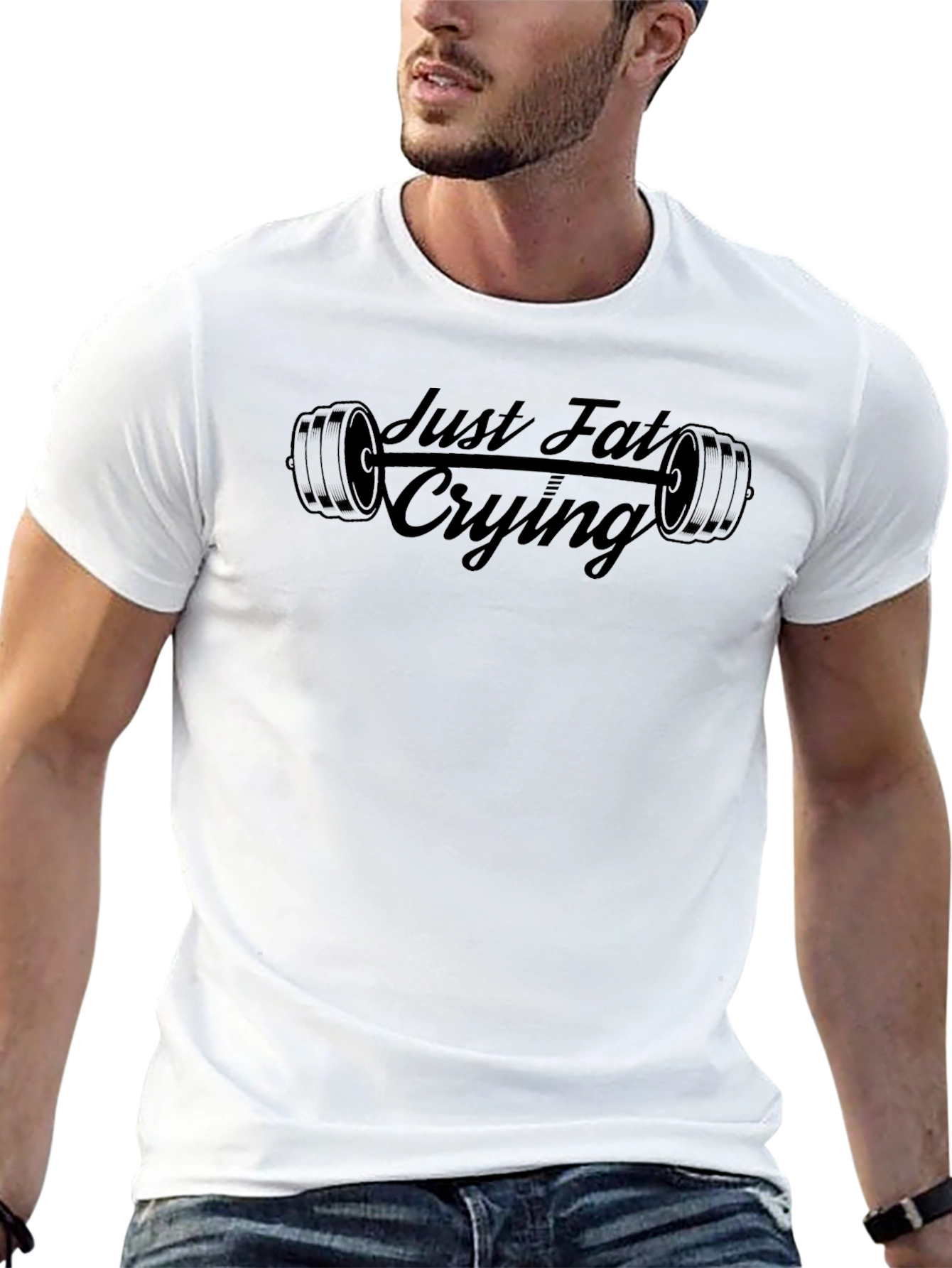 Just Fat Crying T-Shirt