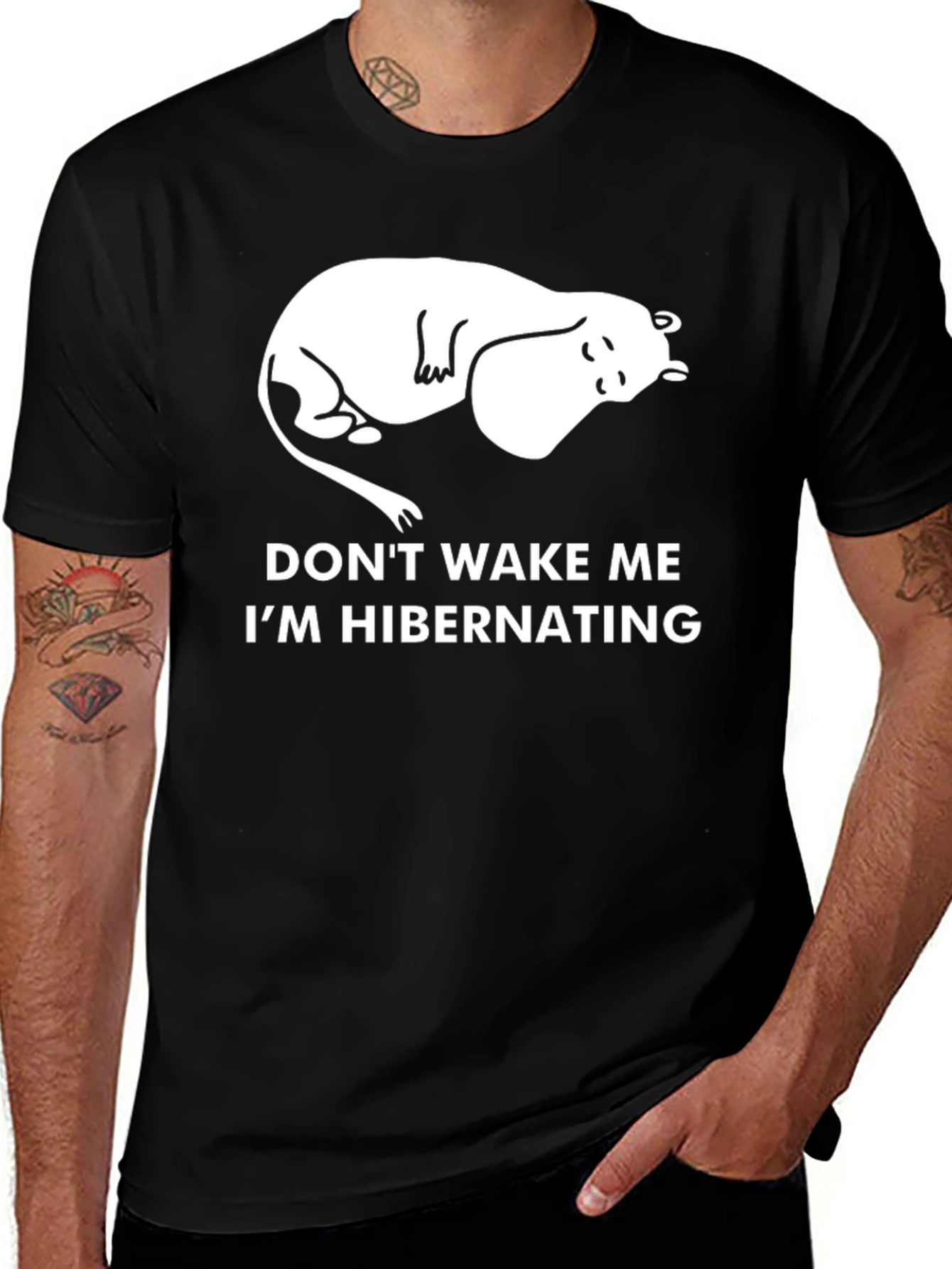 Dont Wake Me Hibernating T-Shirt