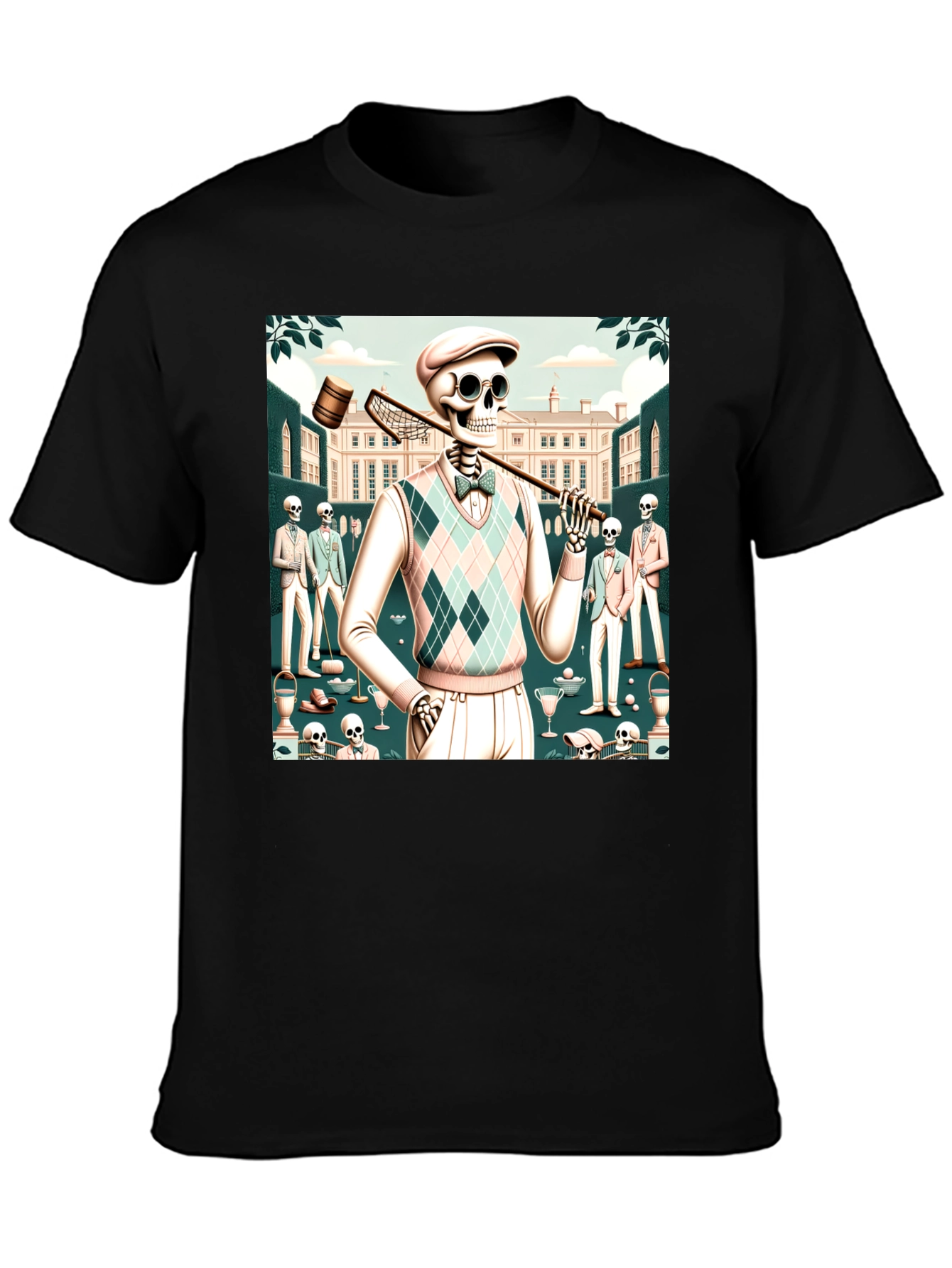 Skeleton Golfer T-Shirt