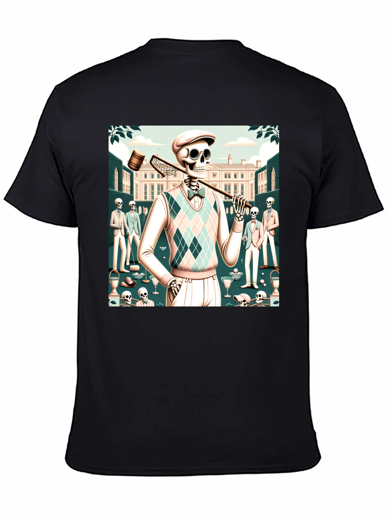 Skeleton Golfer T-Shirt