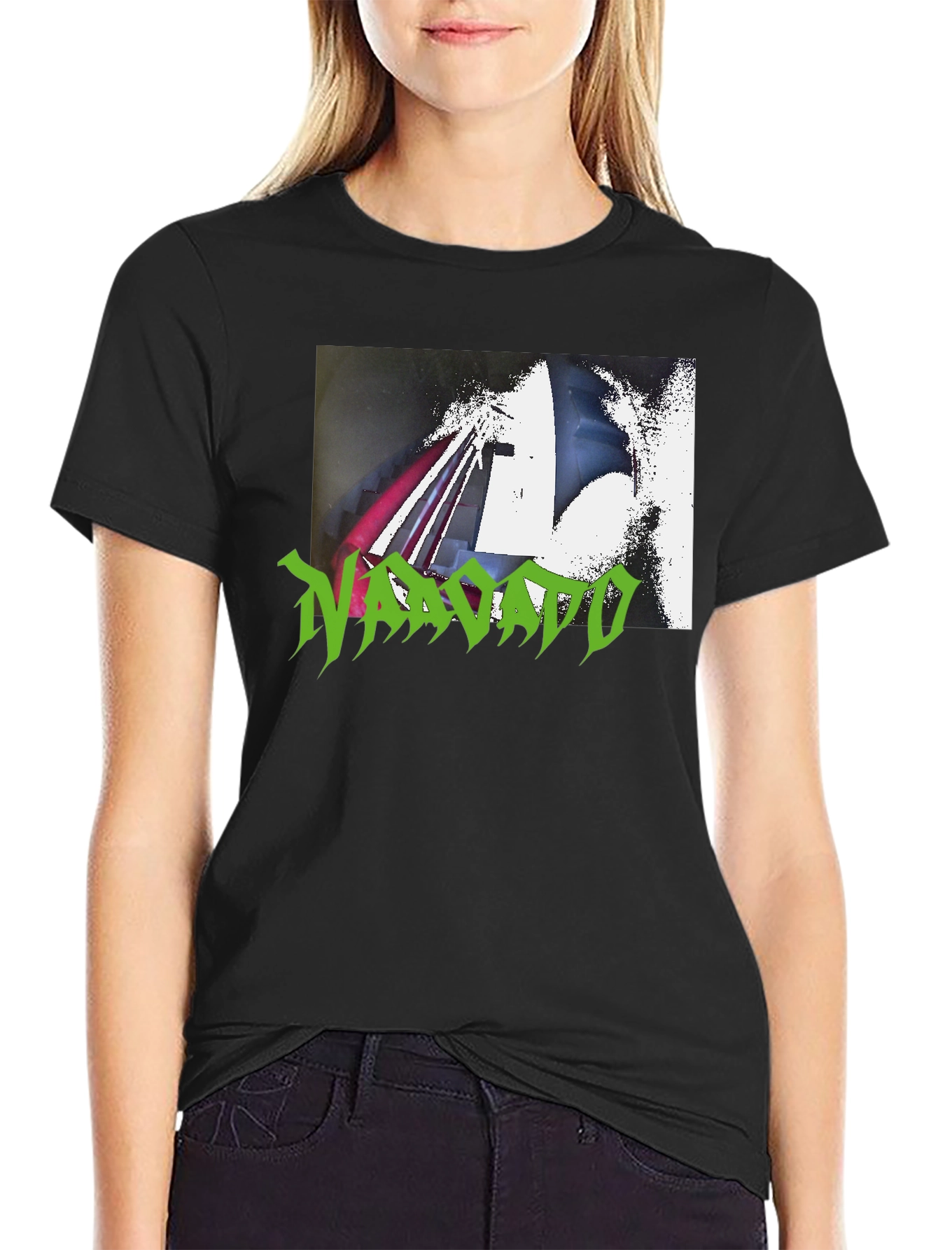 Navajo Green Graphic Tee