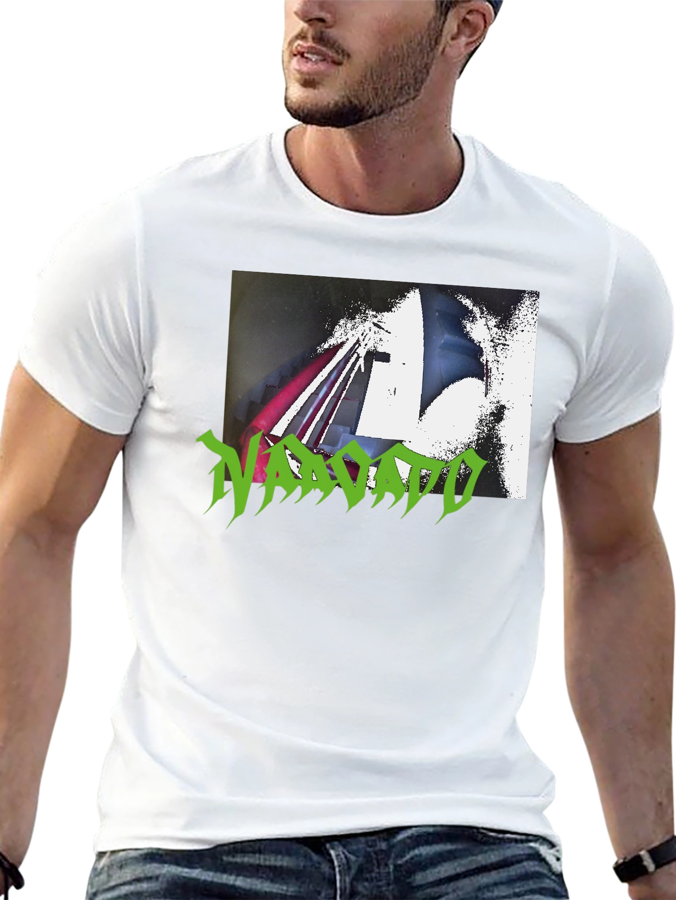 Navajo Green Graphic Tee