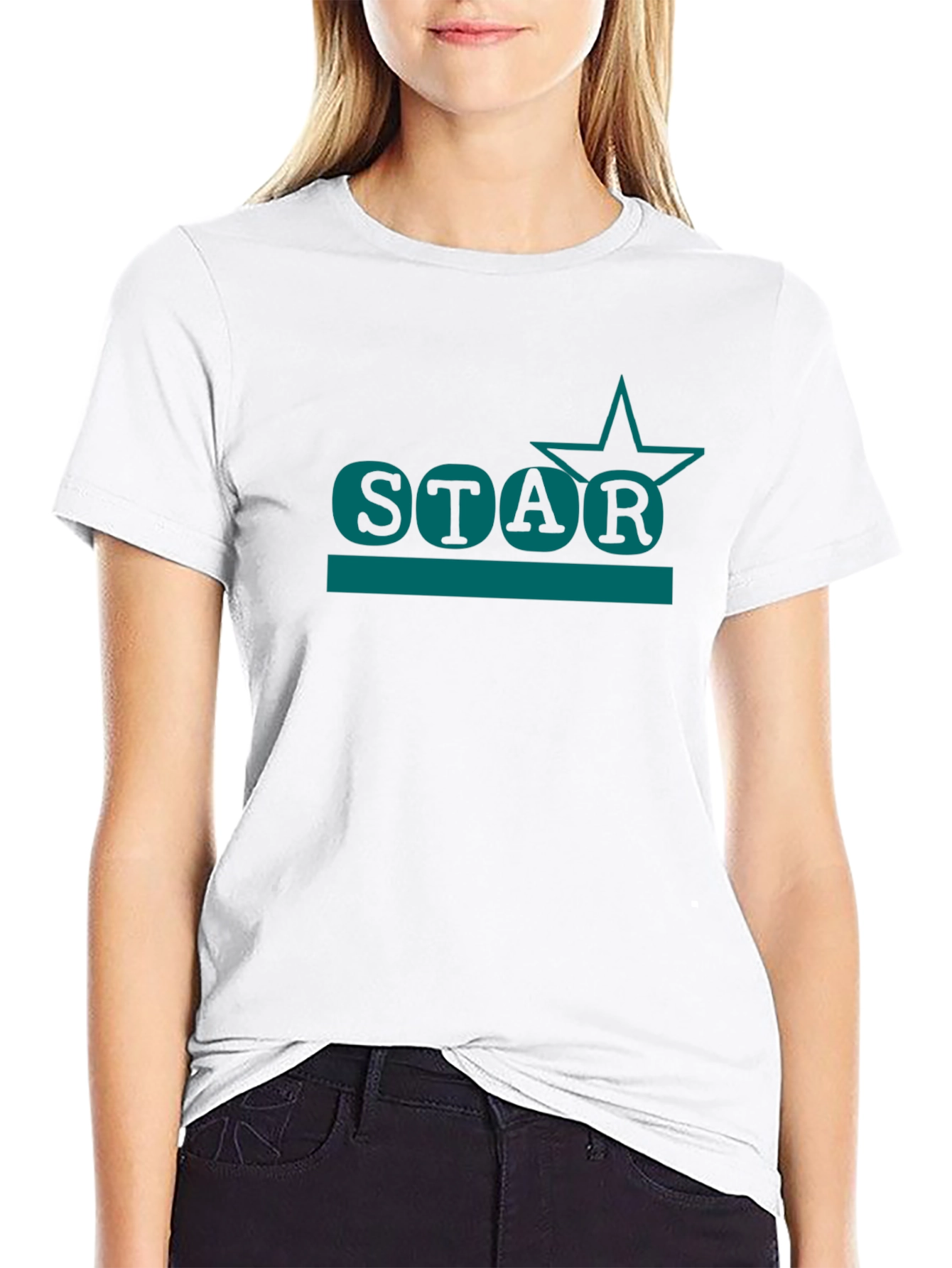 Star Graphic Black T-Shirt