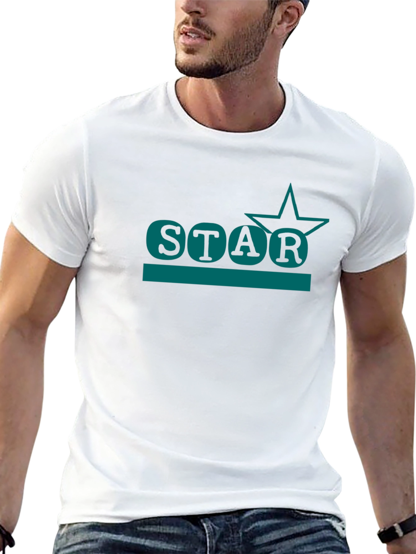 Star Graphic Black T-Shirt
