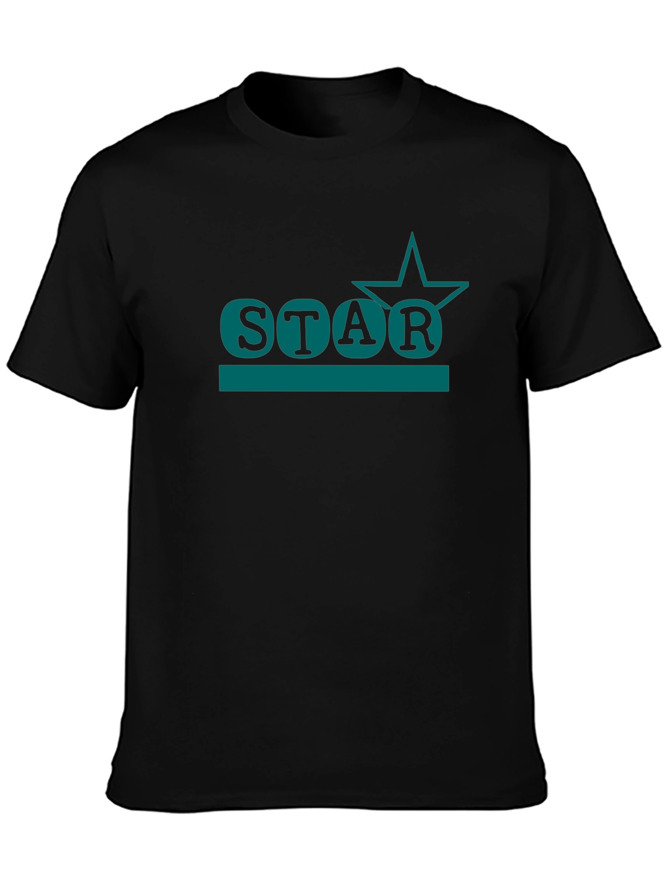 Star Graphic Black T-Shirt