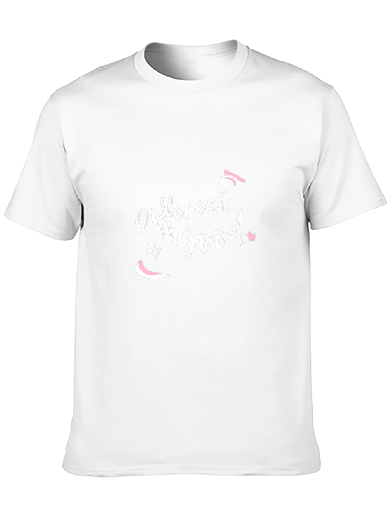Different is Good Black Graphic Tee