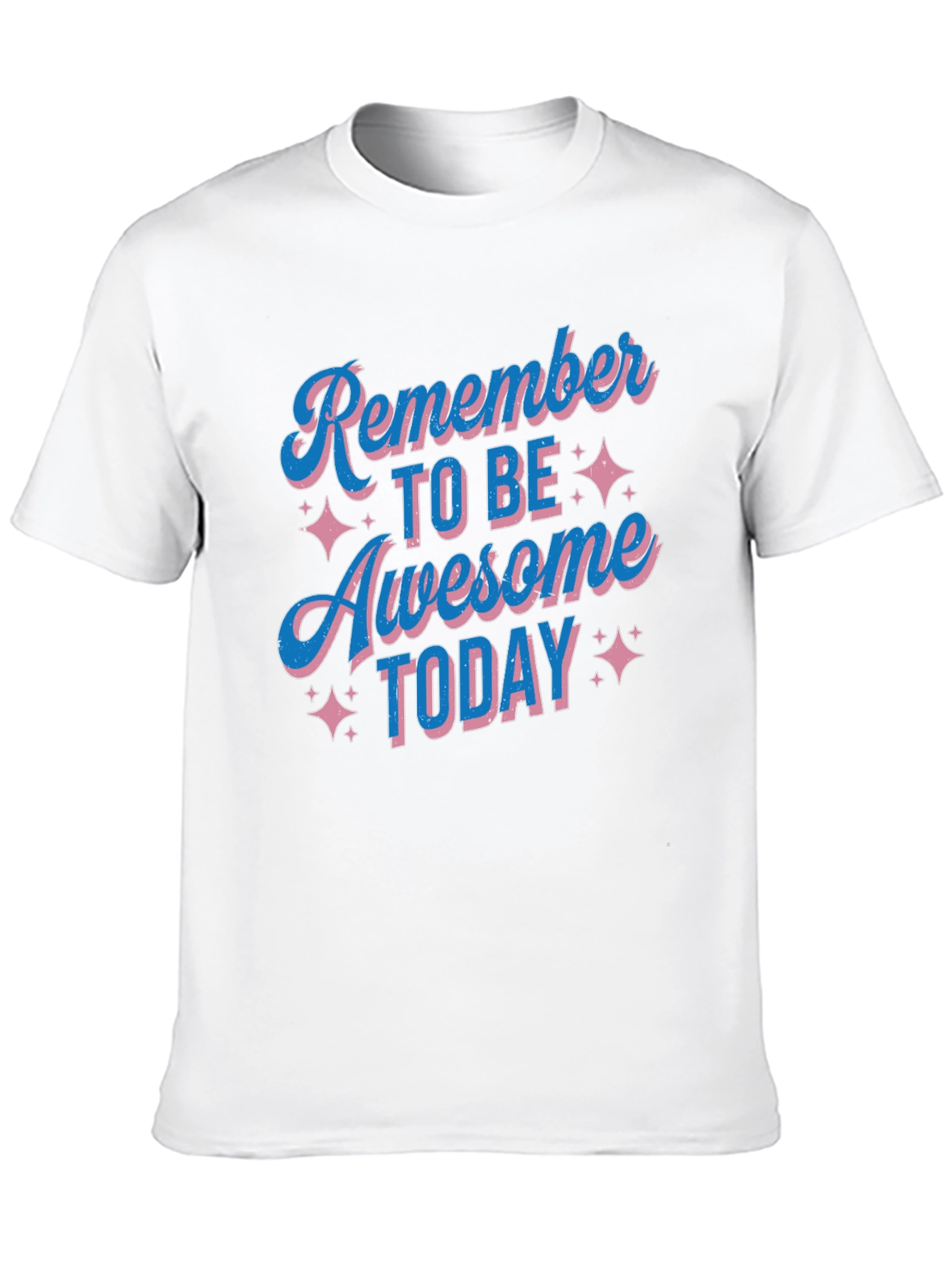 Awesome Today Graphic Tee - Black Cotton T-Shirt