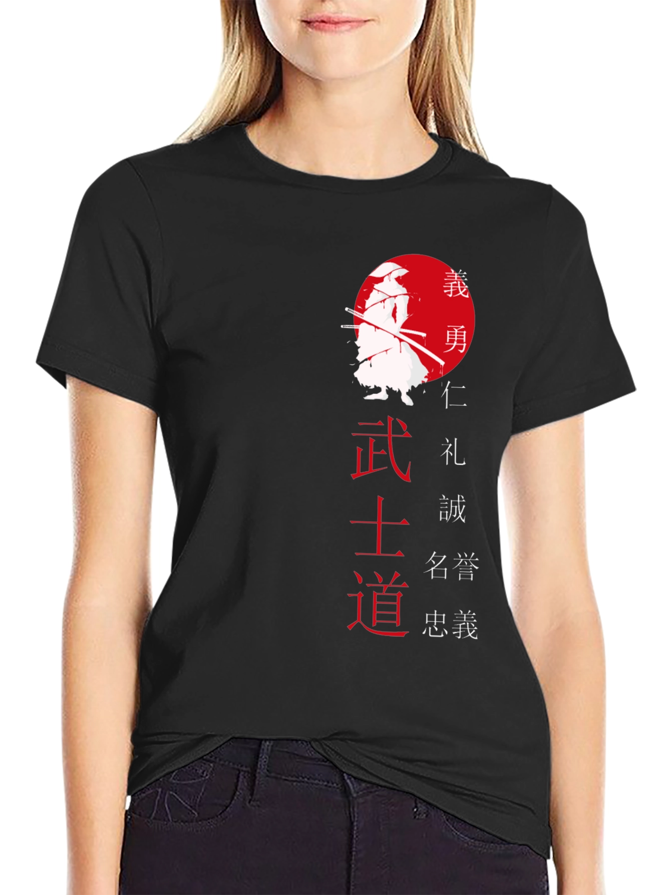 Bushido Samurai Graphic Tee - Japanese Warrior T-Shirt