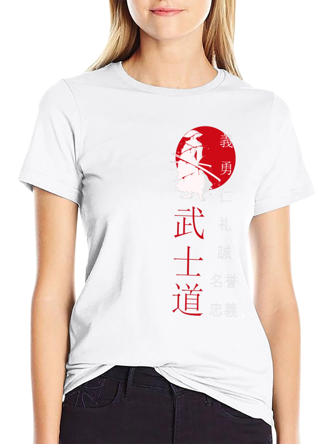 Bushido Samurai Graphic Tee - Japanese Warrior T-Shirt