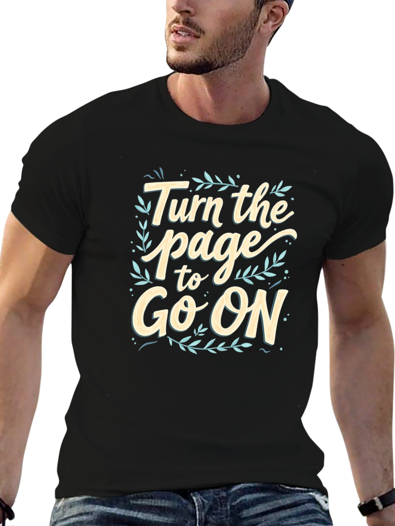 Turn the Page Graphic T-Shirt