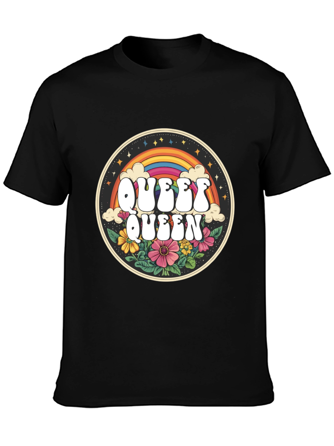 Queer Queen Retro Graphic T-Shirt