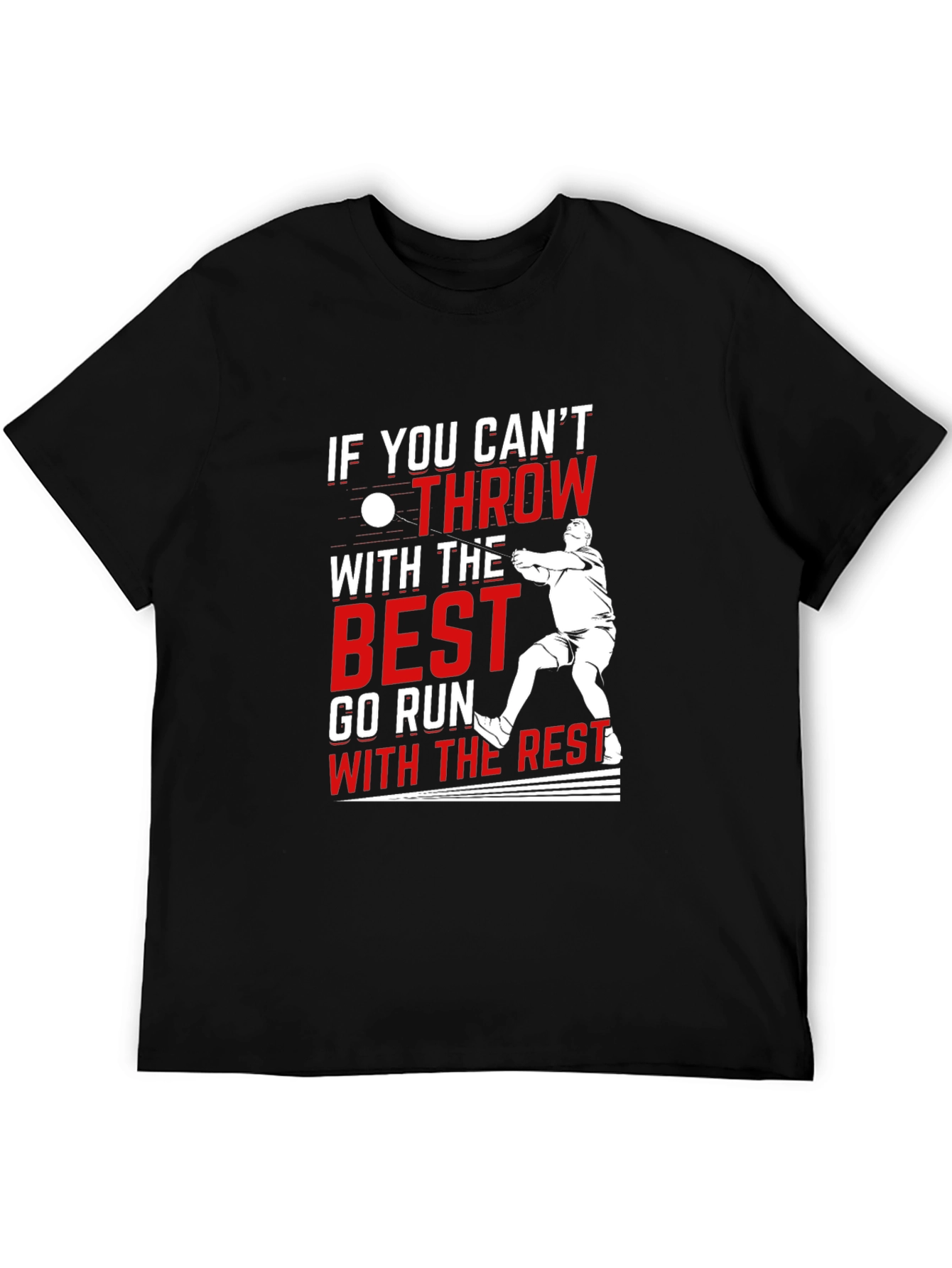 Throwing Sports Graphic T-Shirt