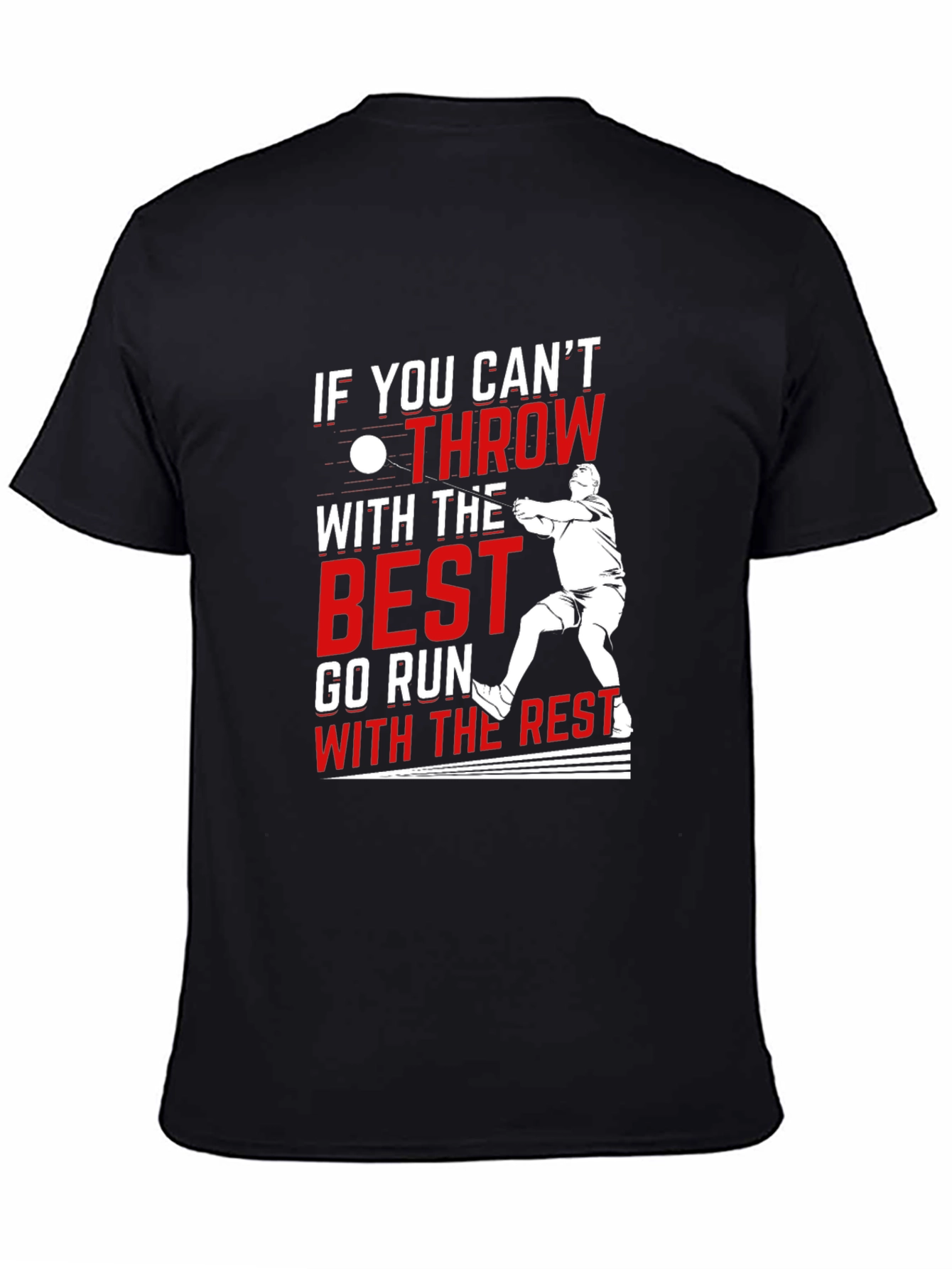 Throwing Sports Graphic T-Shirt