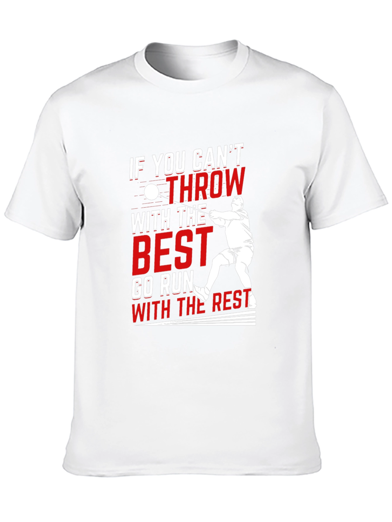 Throwing Sports Graphic T-Shirt