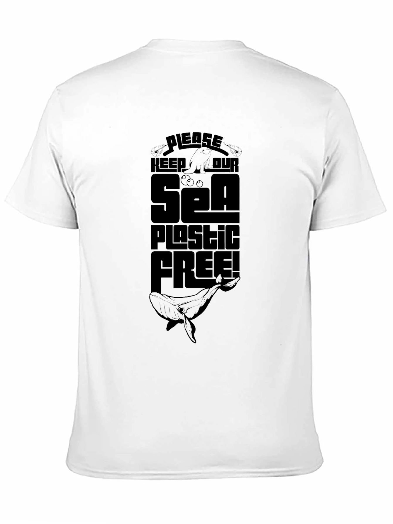 Keep Our Seas Plastic Free Graphic Tee