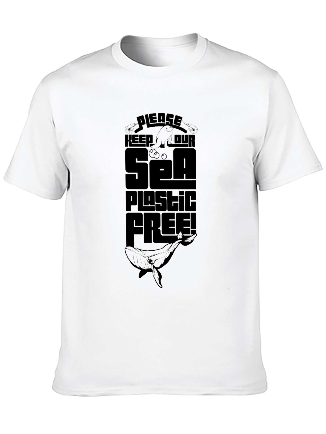 Keep Our Seas Plastic Free Graphic Tee