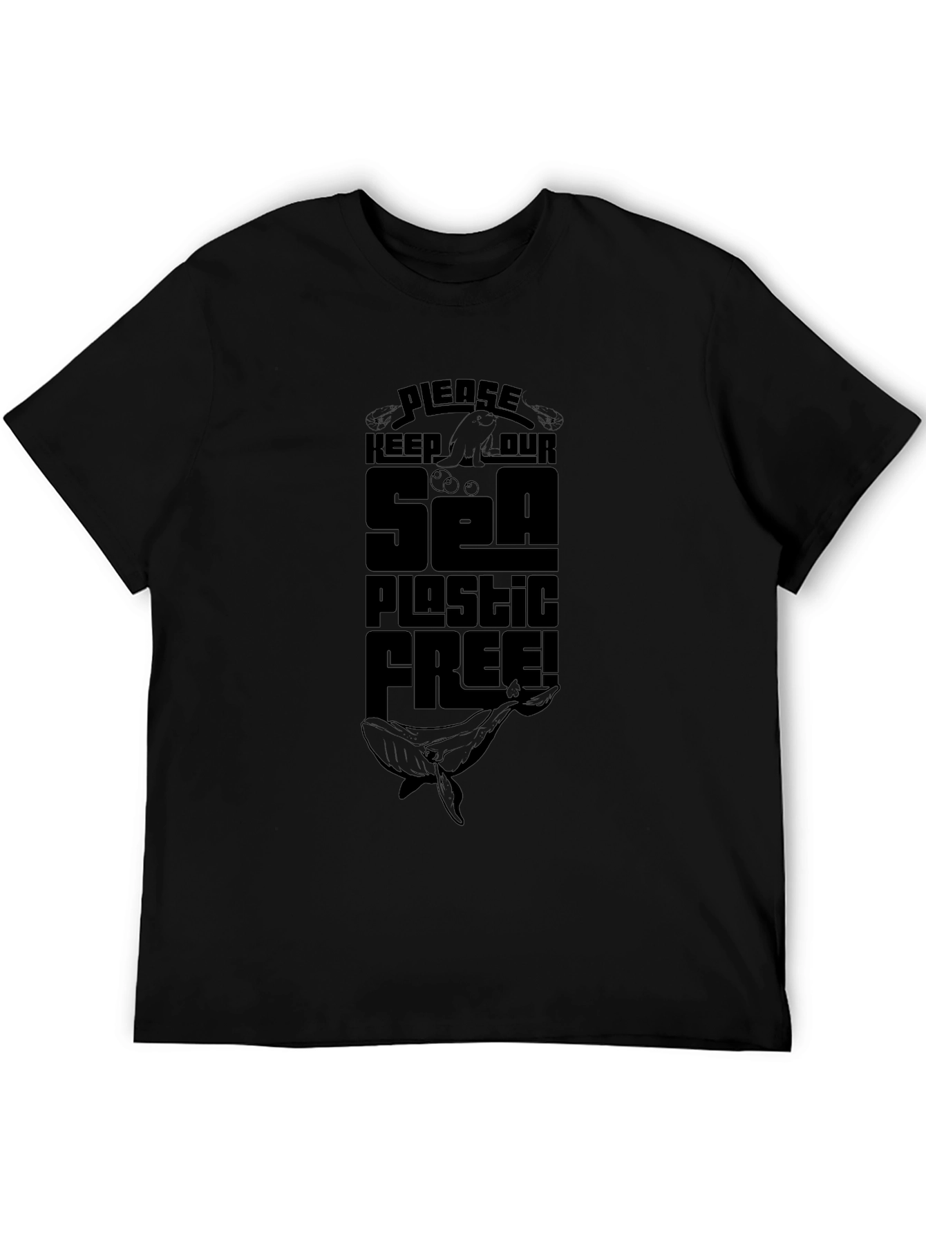 Keep Our Seas Plastic Free Graphic Tee