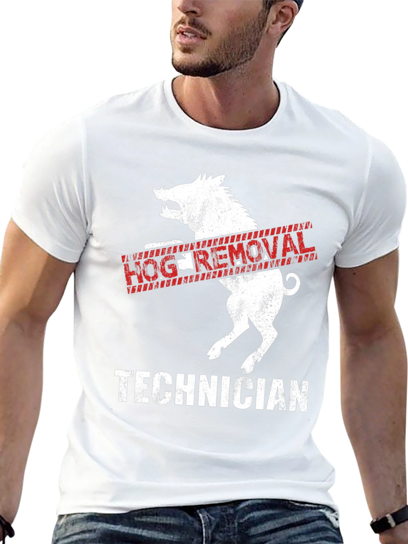 Hog Removal Technician Graphic Tee