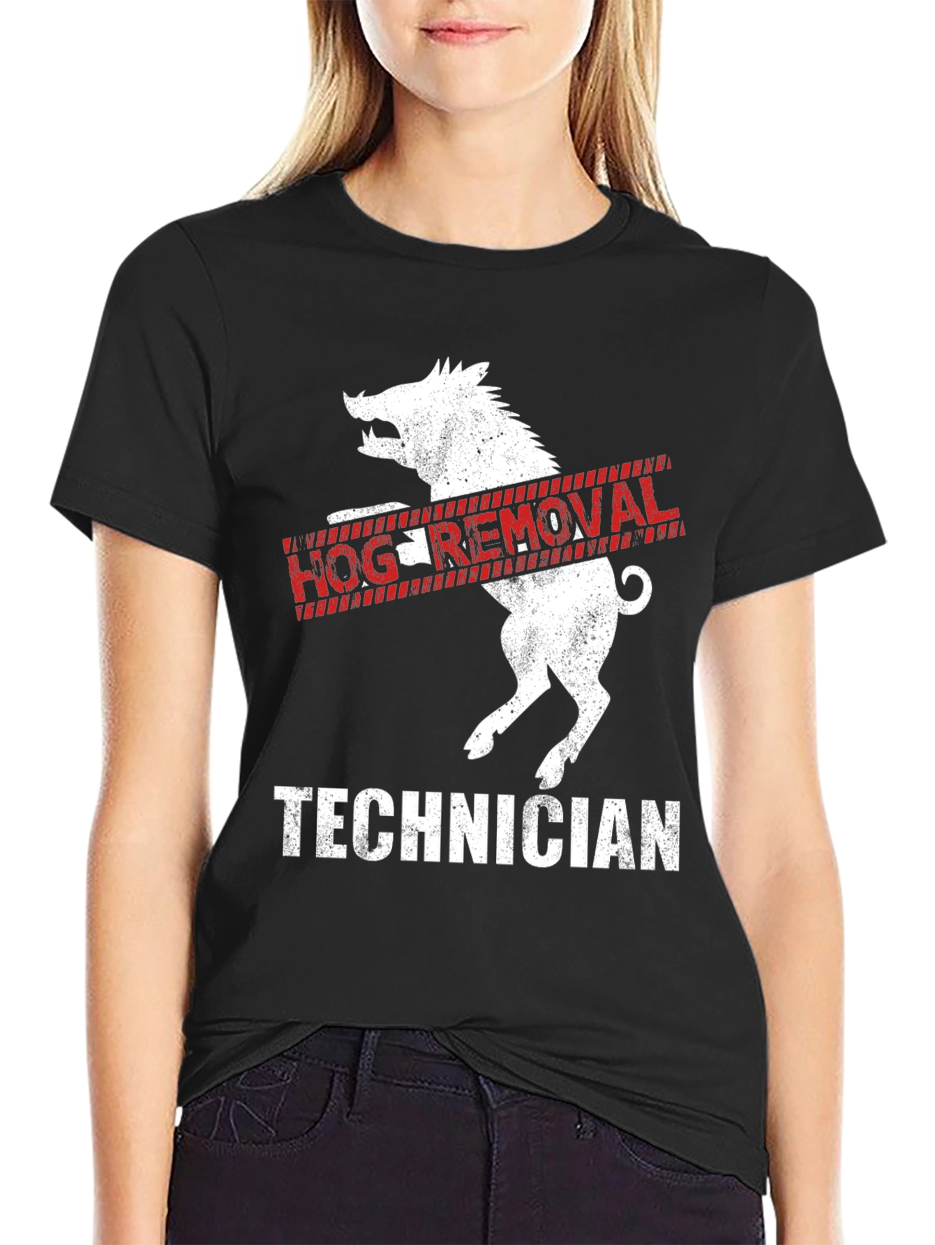 Hog Removal Technician Graphic Tee
