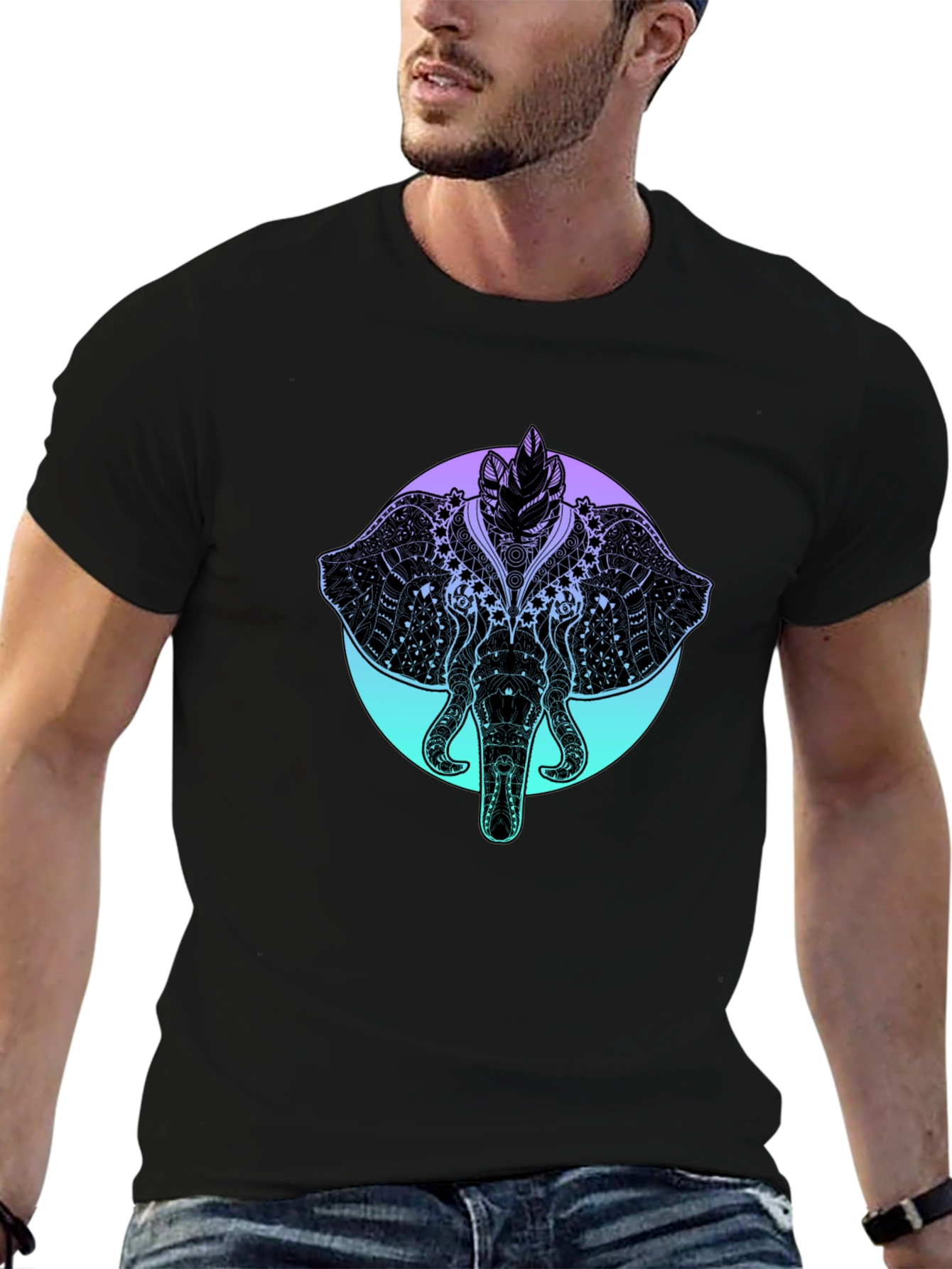 Elephant Graphic Tee: Cool Unique Design