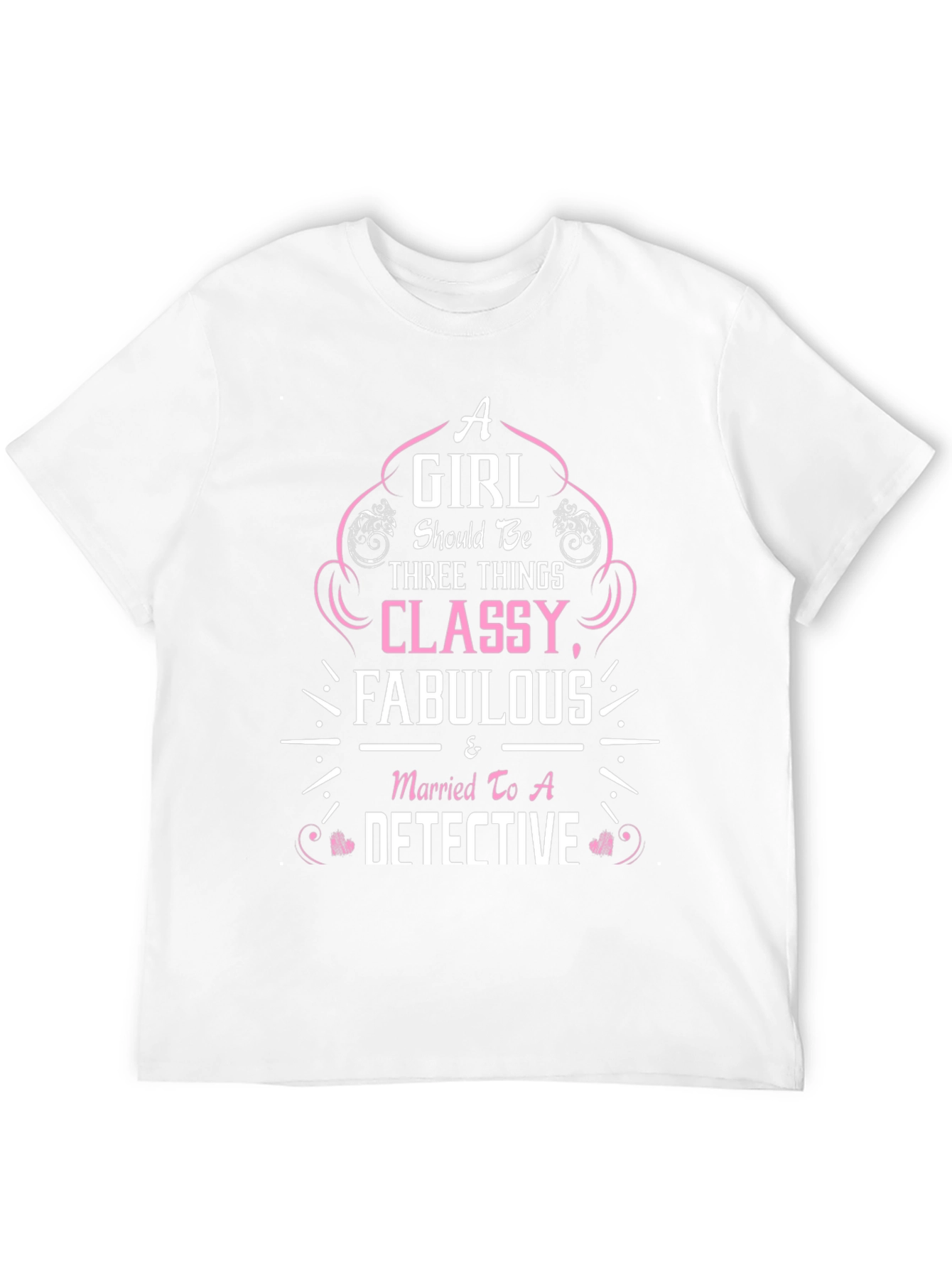 Classy Detective Wife T-Shirt