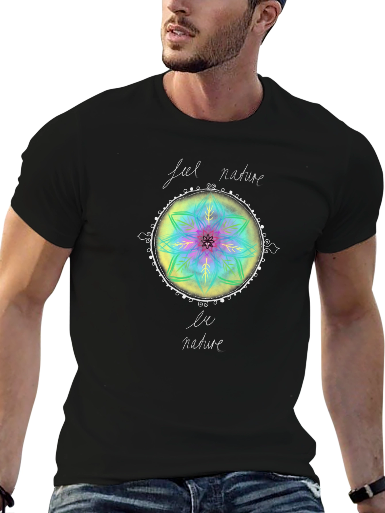 Nature Mandala T-Shirt - Feel & Be Nature