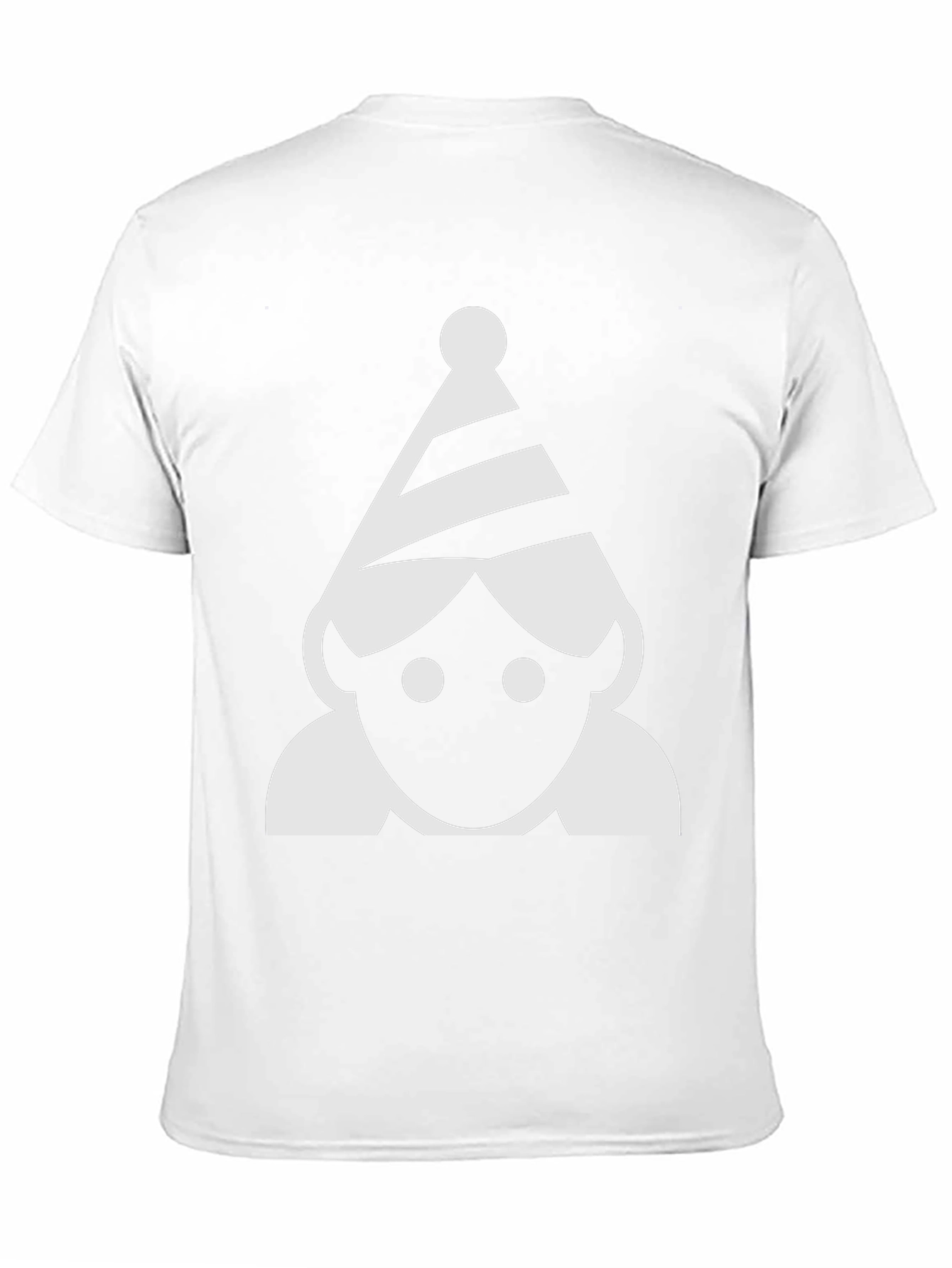 Party Time Tee: Fun Cartoon Graphic Black T-Shirt
