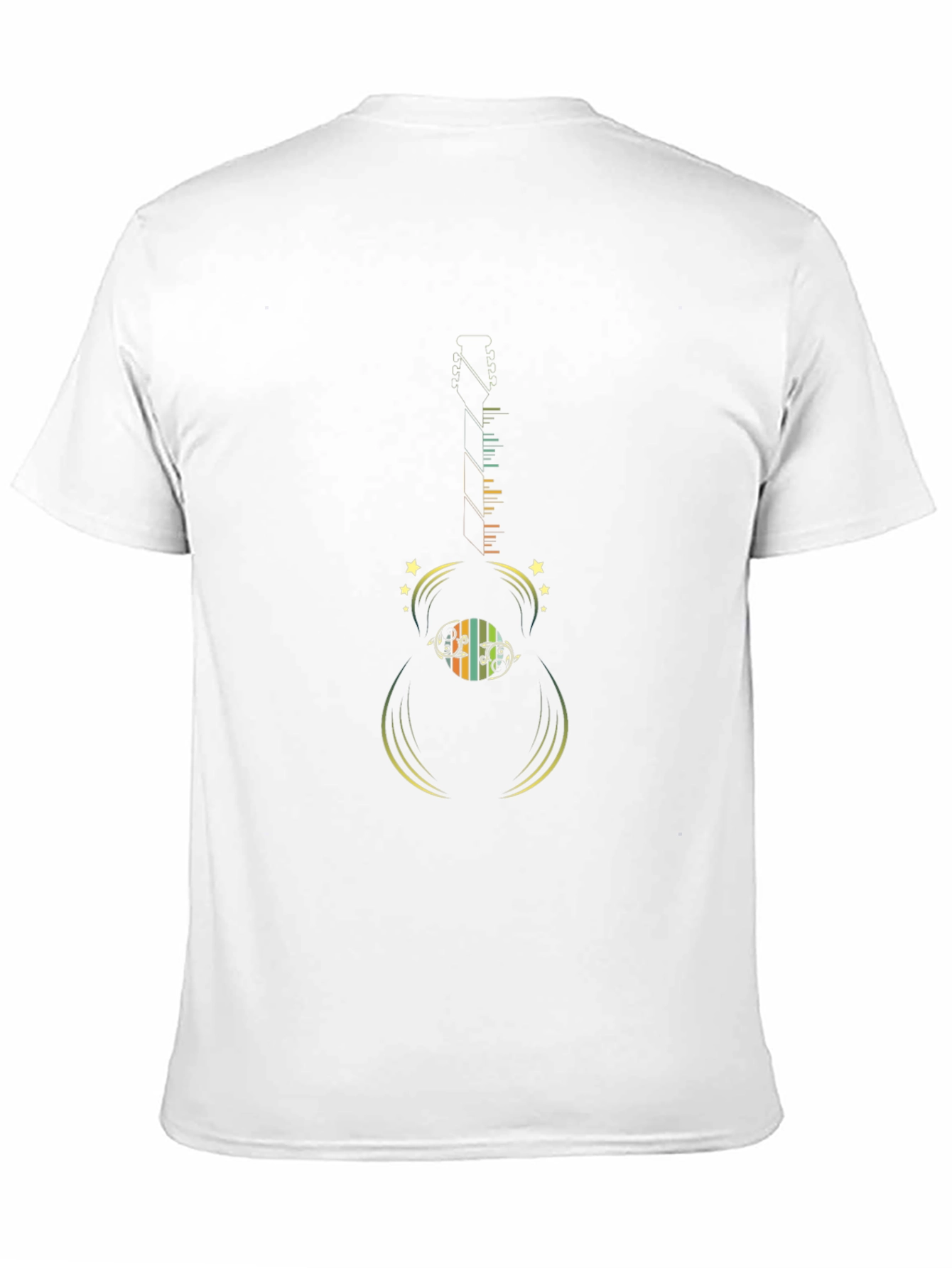 Retro Guitar Record Player T-Shirt