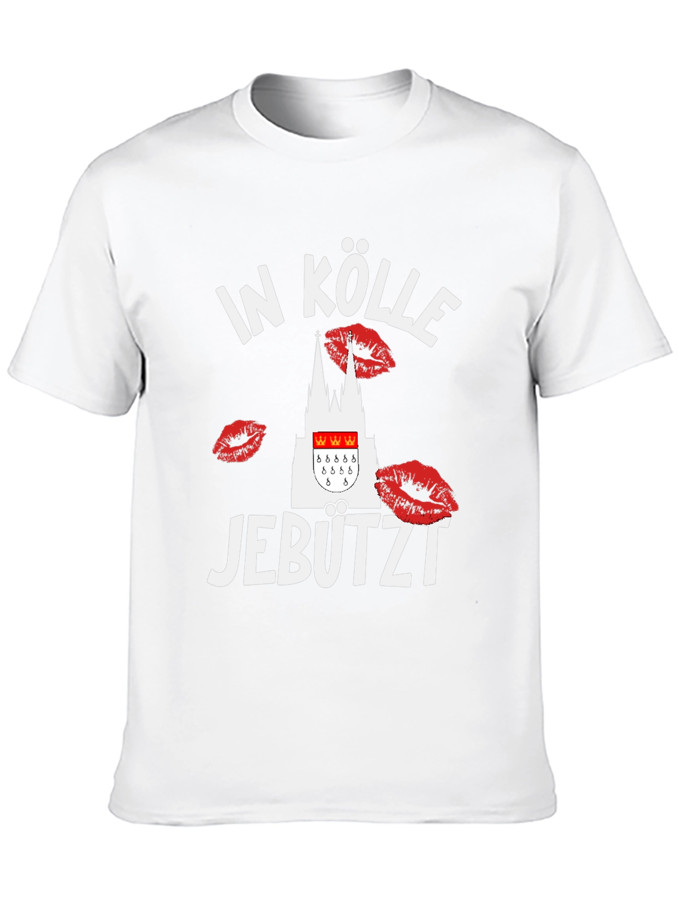 In Kölle Jebützt Kiss Graphic T-Shirt