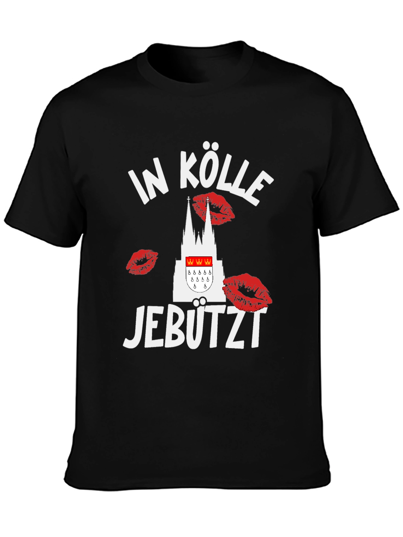 In Kölle Jebützt Kiss Graphic T-Shirt