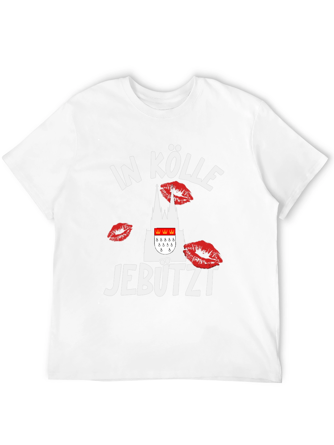 In Kölle Jebützt Kiss Graphic T-Shirt