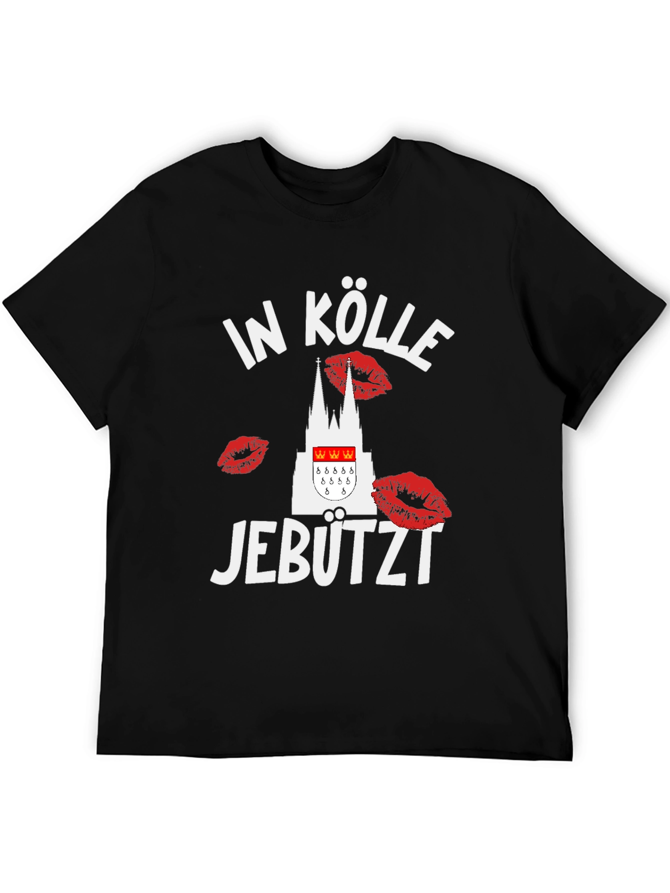 In Kölle Jebützt Kiss Graphic T-Shirt