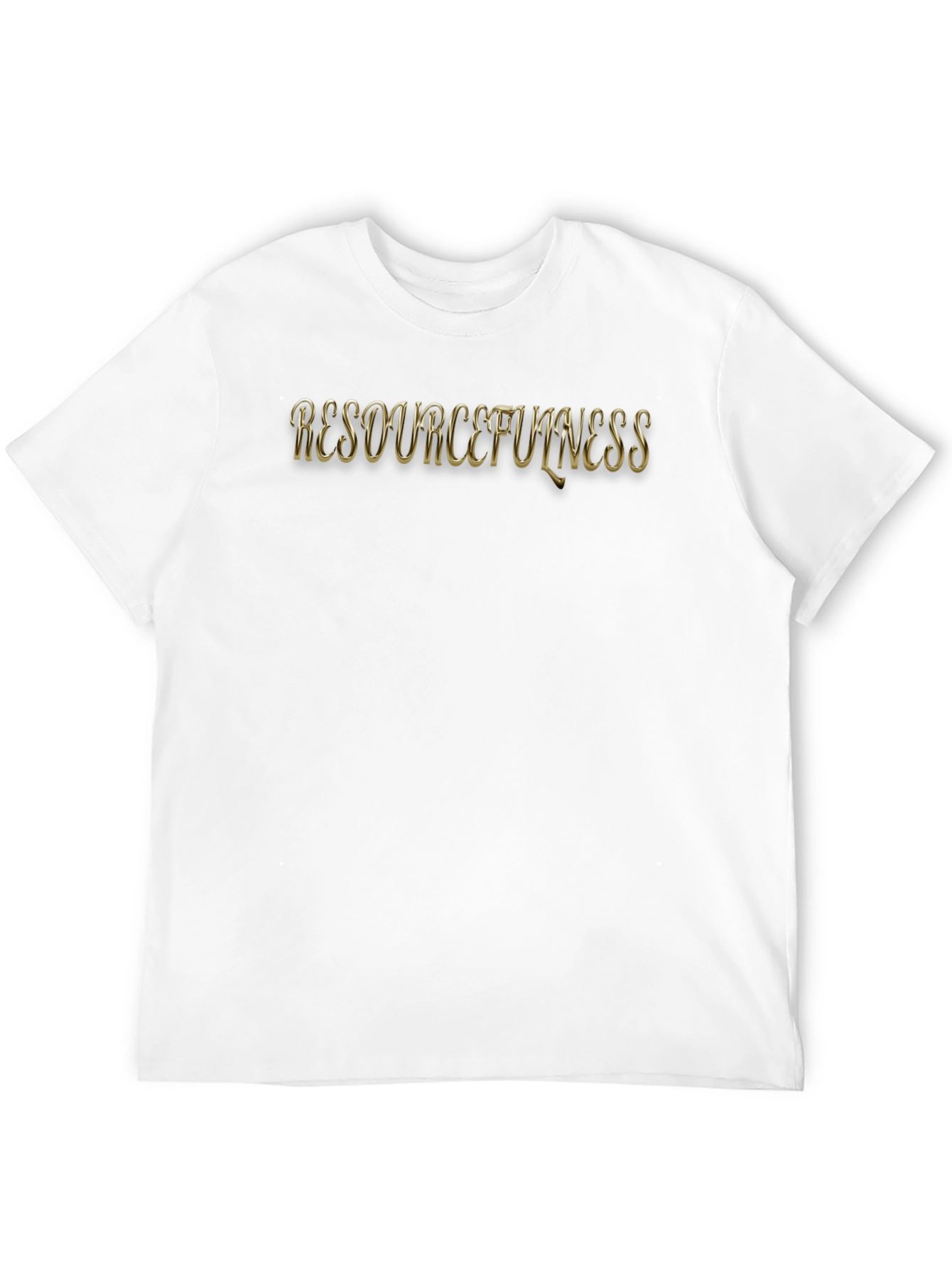 Resourcefulness Black Graphic T-Shirt