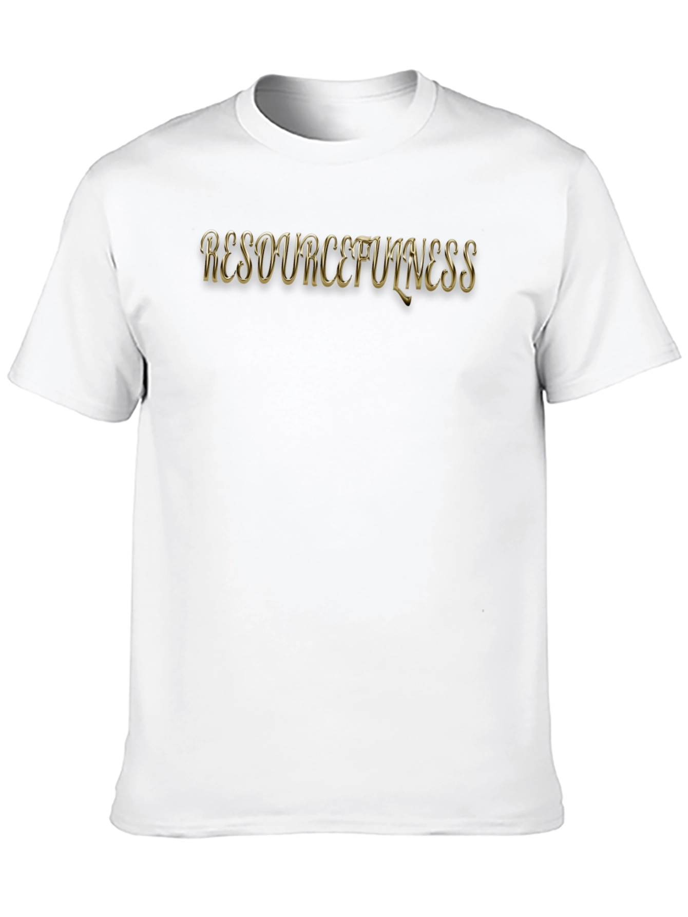 Resourcefulness Black Graphic T-Shirt