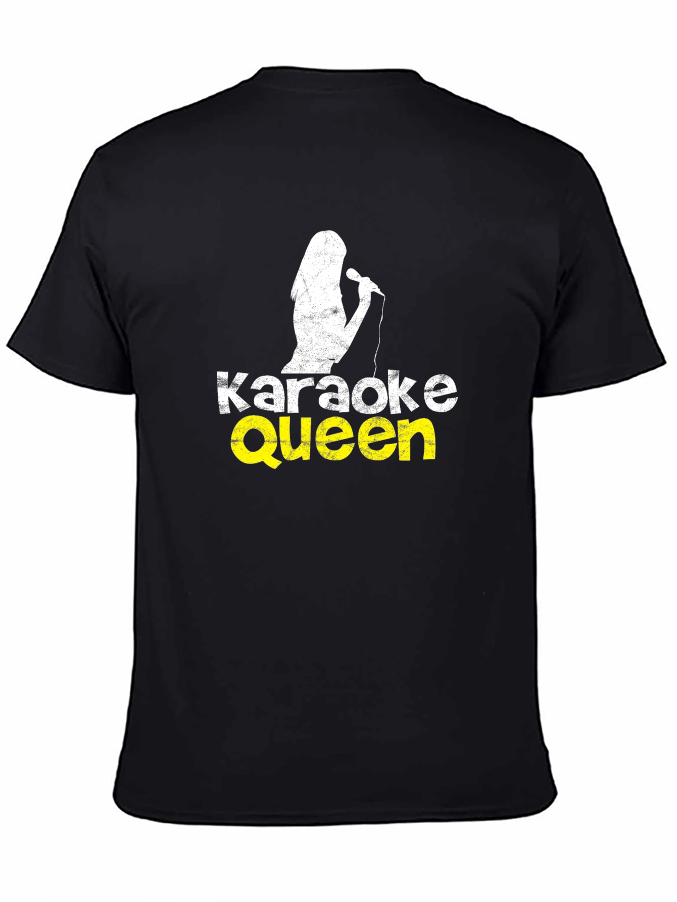 Karaoke Queen Black T-Shirt
